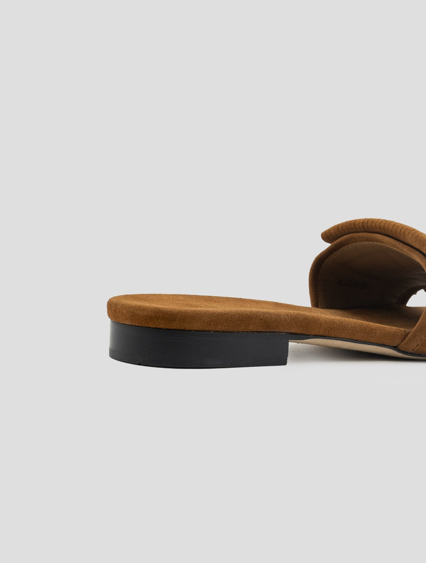 Kiton Brown Leather Suede Sandals