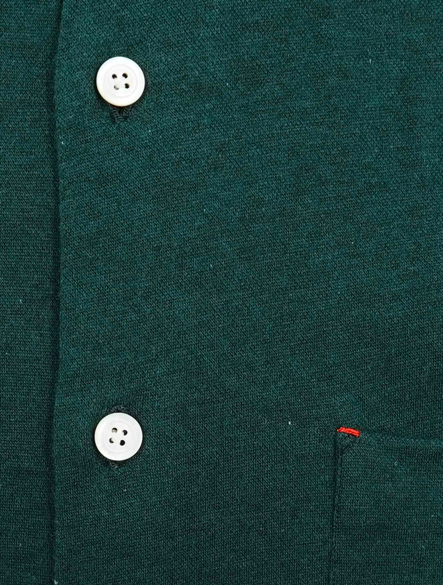 Kiton Green Cotton Cashmere Nerano Shirt