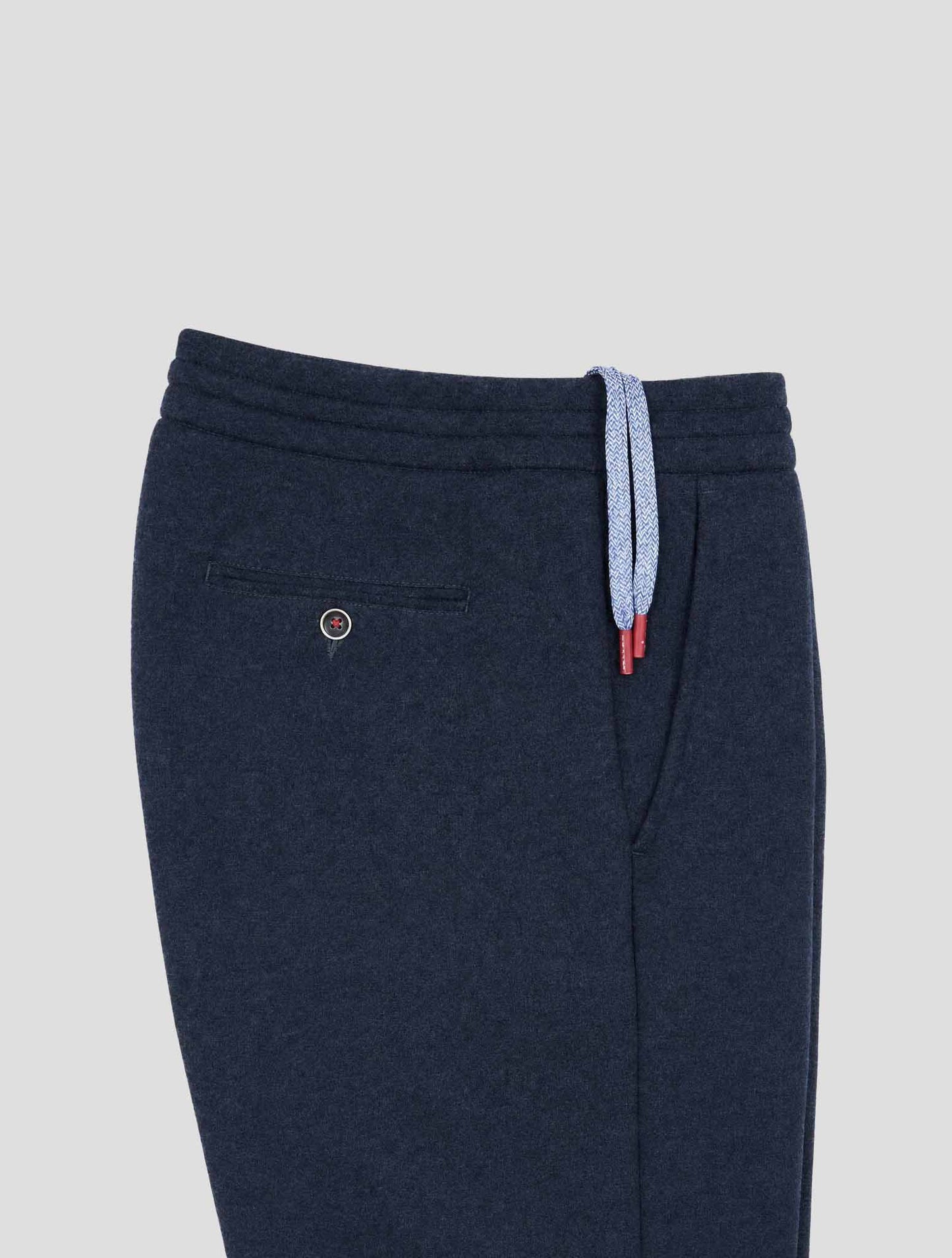 Kiton Gray Cashmere Pa Jogging Pants