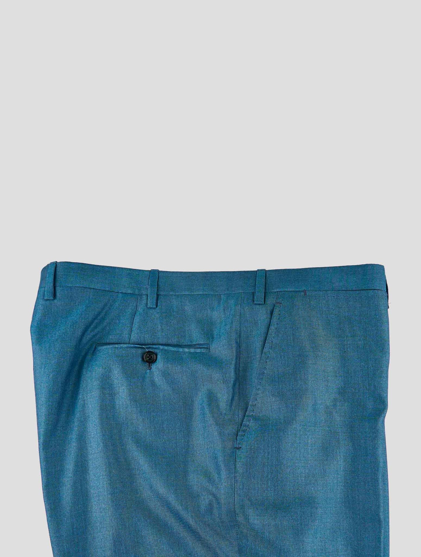 Kiton Light Blue Cashmere Silk Dress Pants