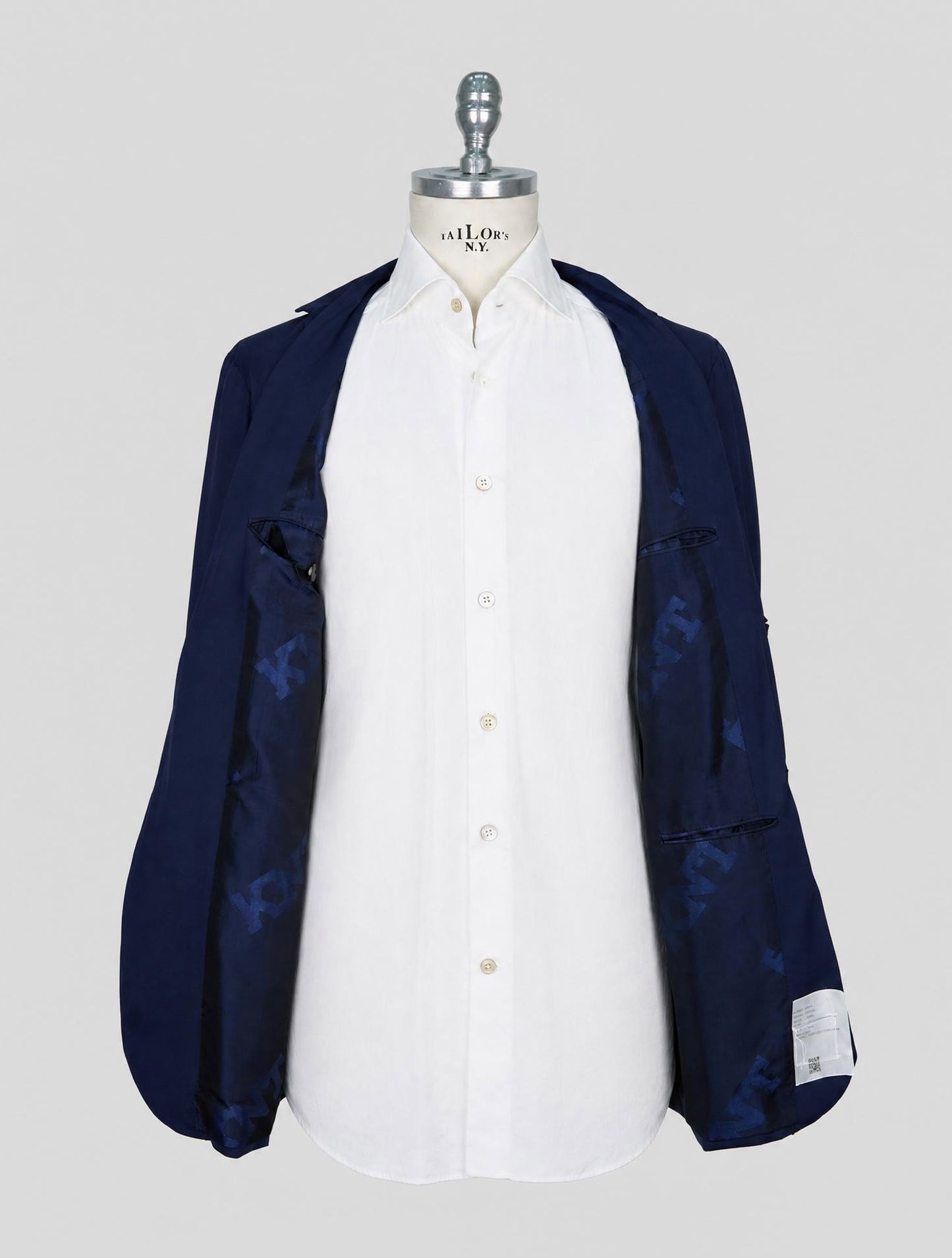 Kiton Knt Blue Pa Ea Blazer