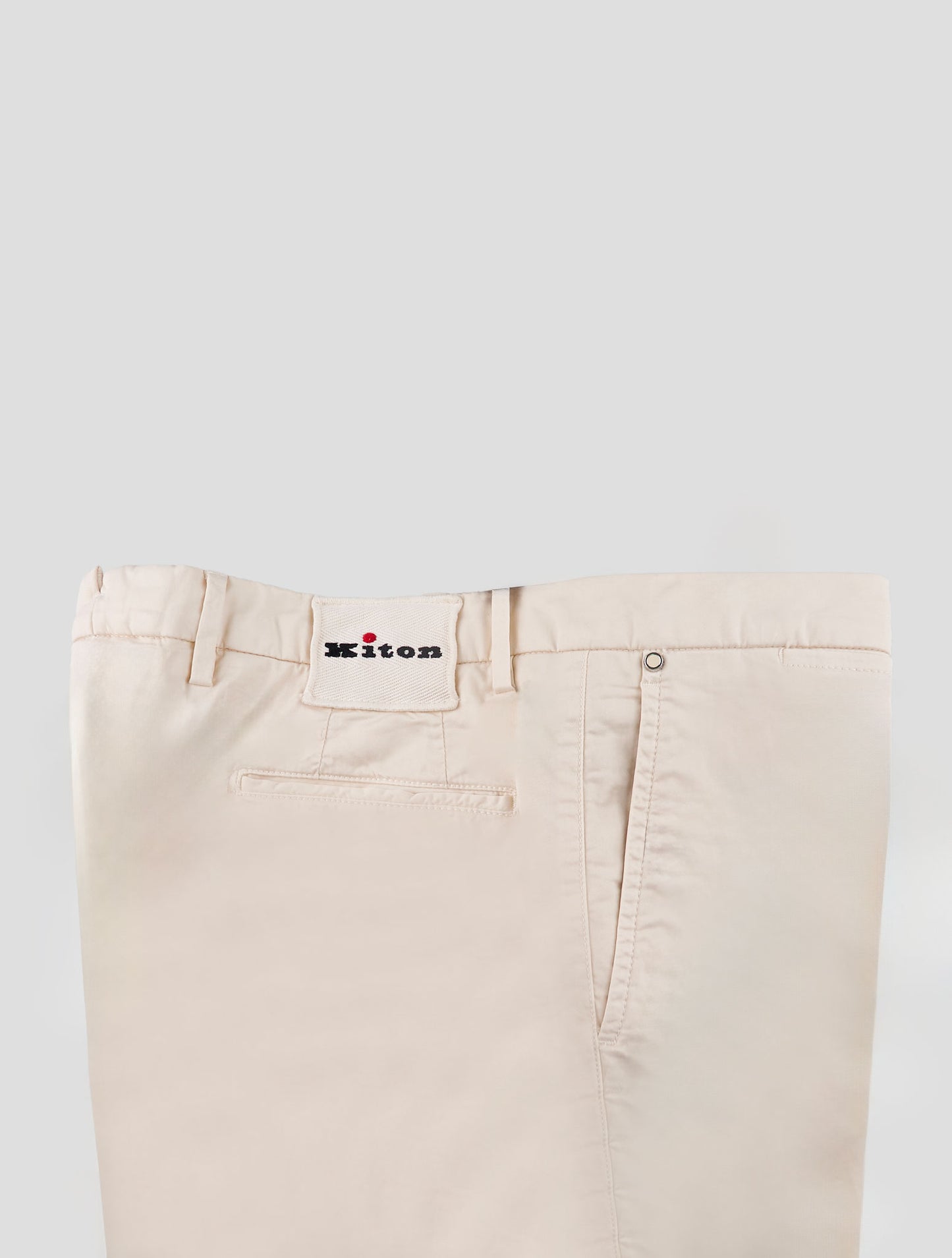 Kiton Beige Cotton Ea Pants