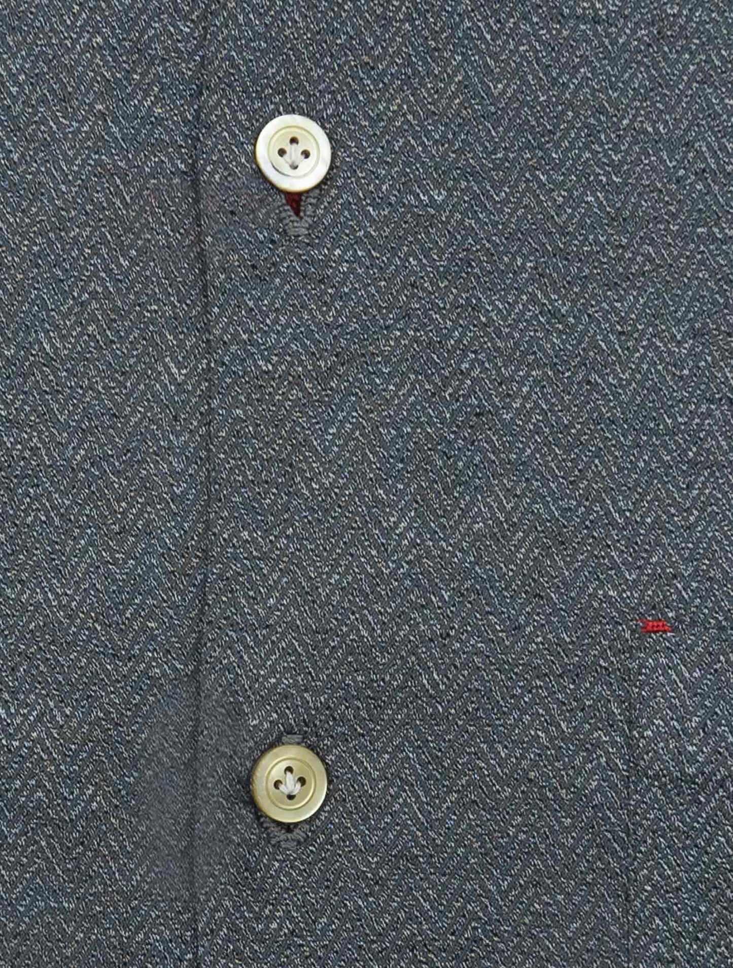 Kiton Gray Cotton Shirt Nerano