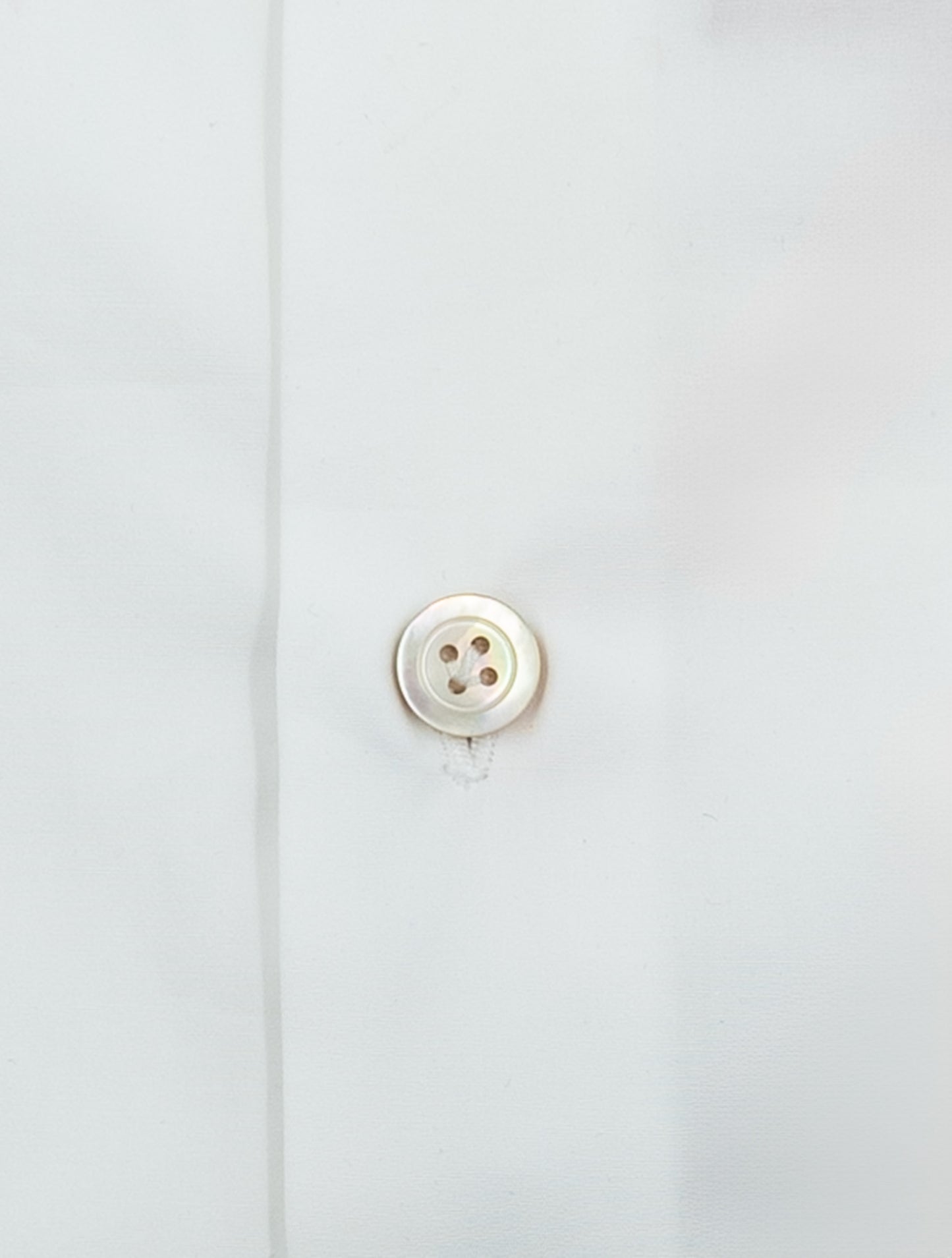Kiton White Cotton Shirt