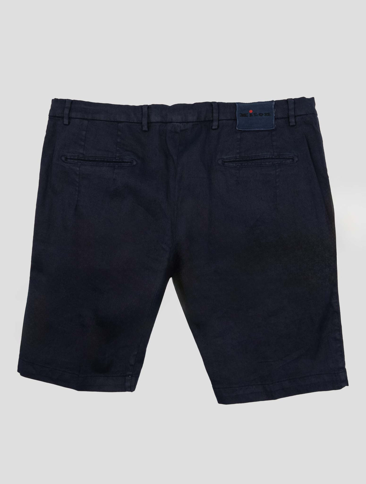 Kiton Blue Linen Cotton Ea Short Pants