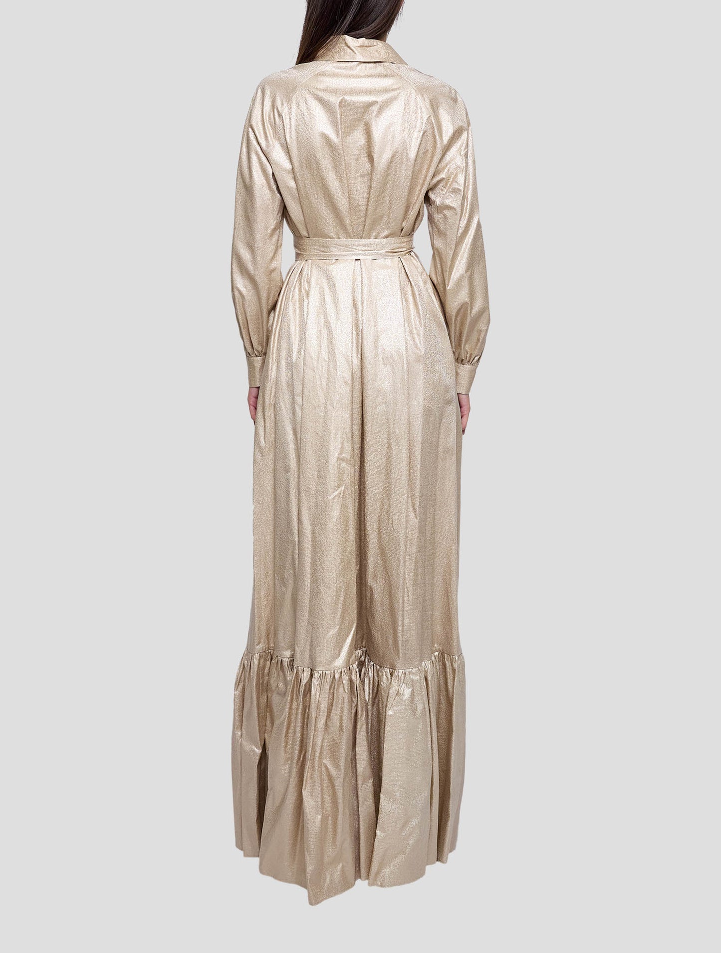 Kiton Beige Silk Dress Women