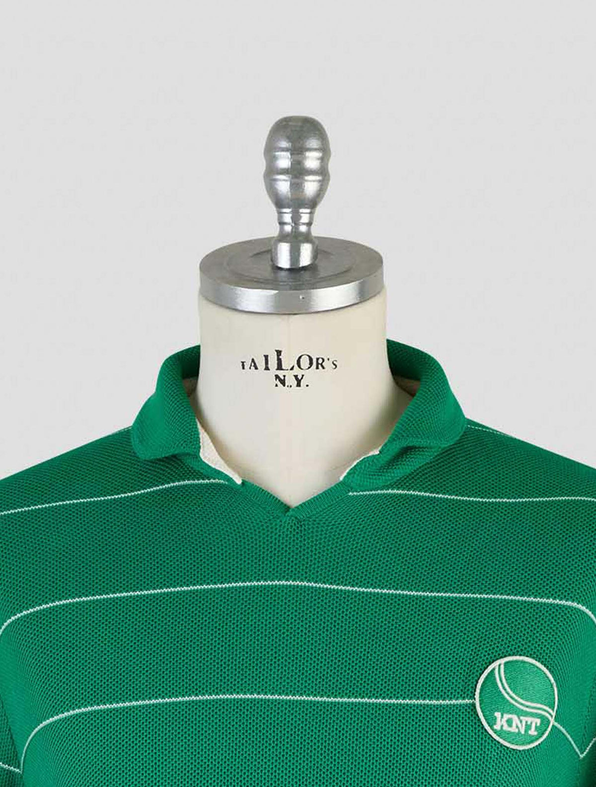 Kiton knt Green Cotton Polo