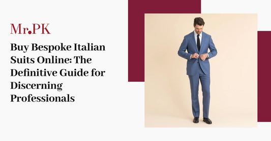 Buy Bespoke Italian Suits Online: The Definitive Guide for Discerning Professionals