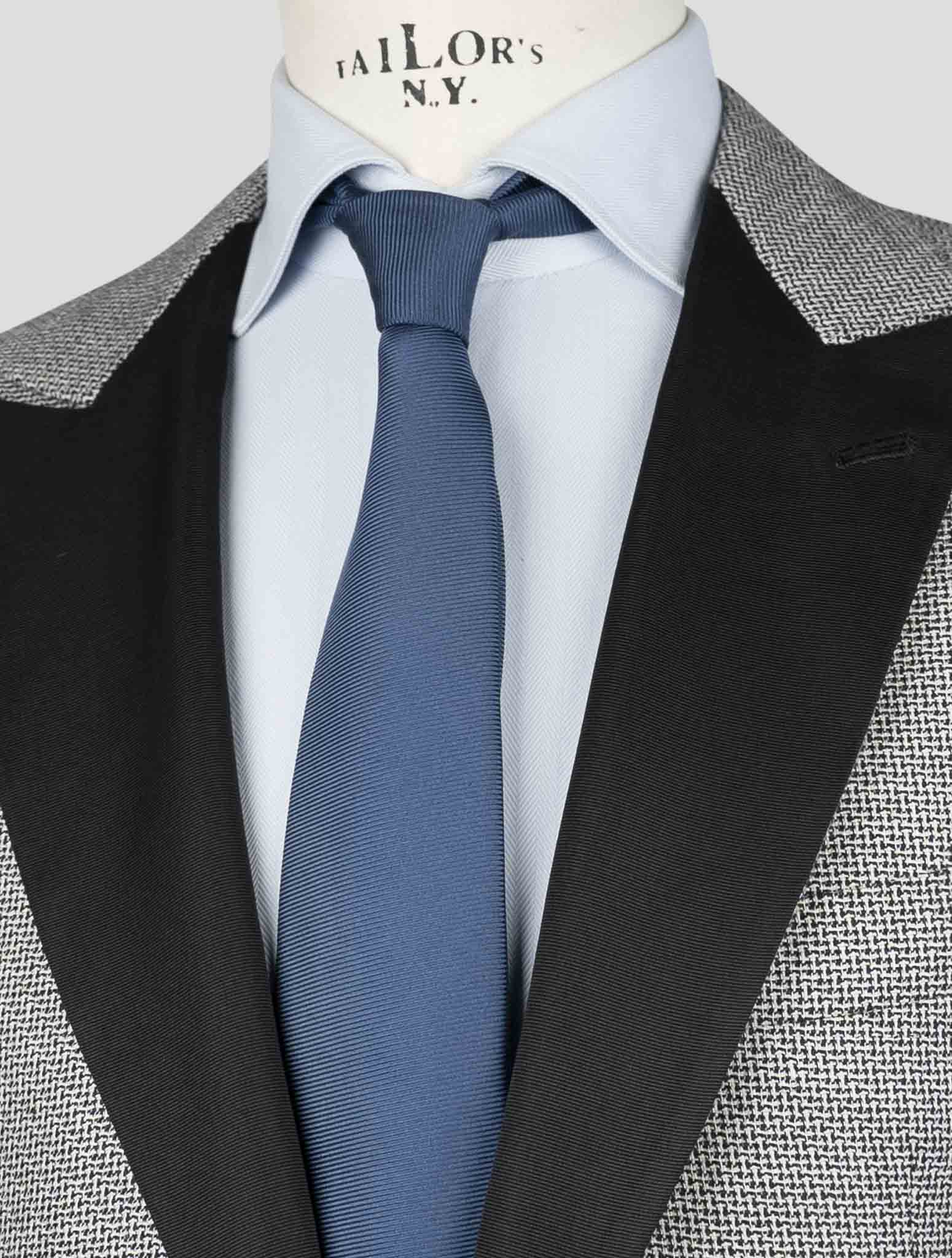 Kiton Gray Cashmere Silk Linen Blazer