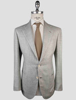 Kiton Gray Silk Cashmere Blazer