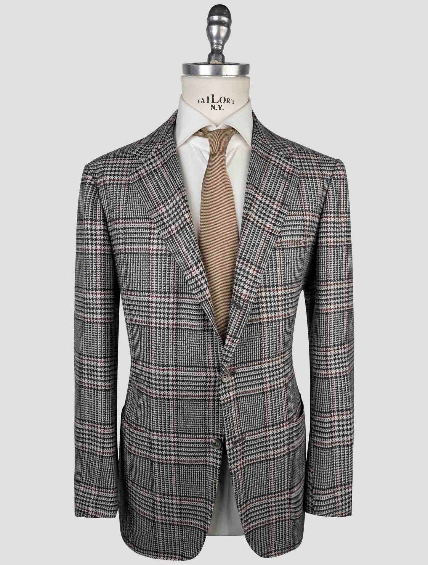 Kiton Multicolor Cashmere Blazer