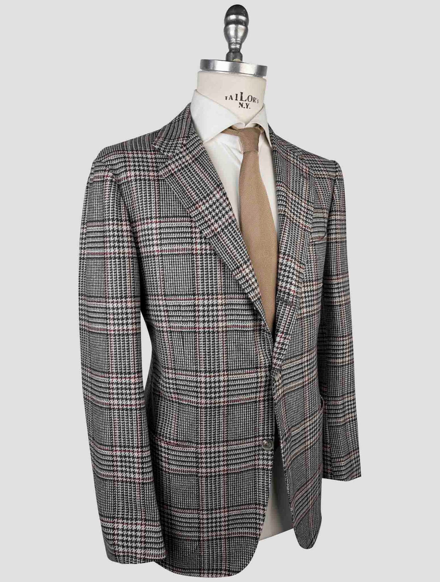 Kiton Multicolor Cashmere Blazer