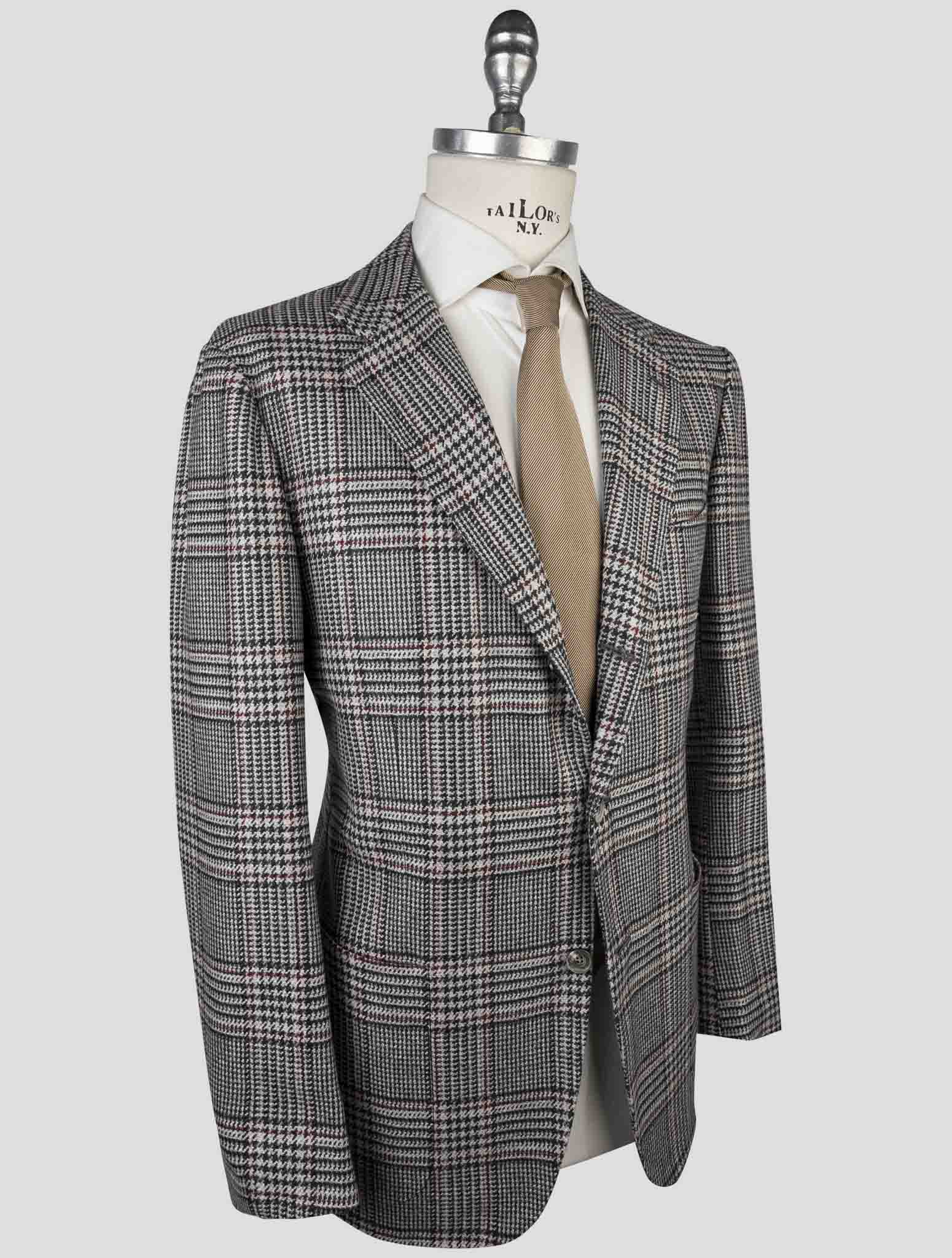 Kiton Multicolor Cashmere Blazer