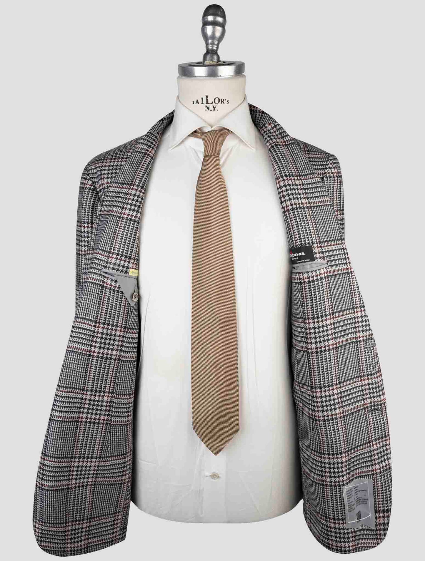 Kiton Multicolor Cashmere Blazer
