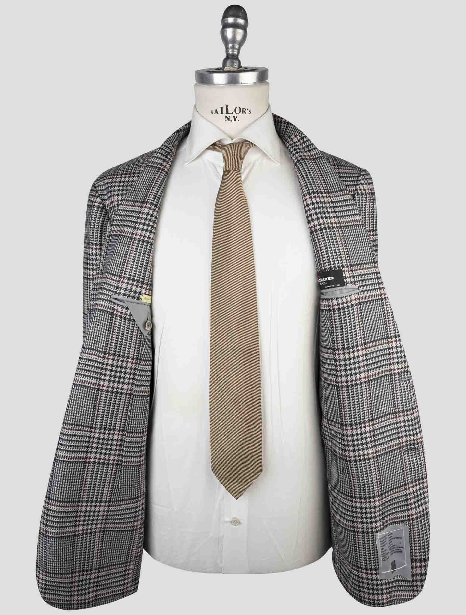 Kiton Multicolor Cashmere Blazer