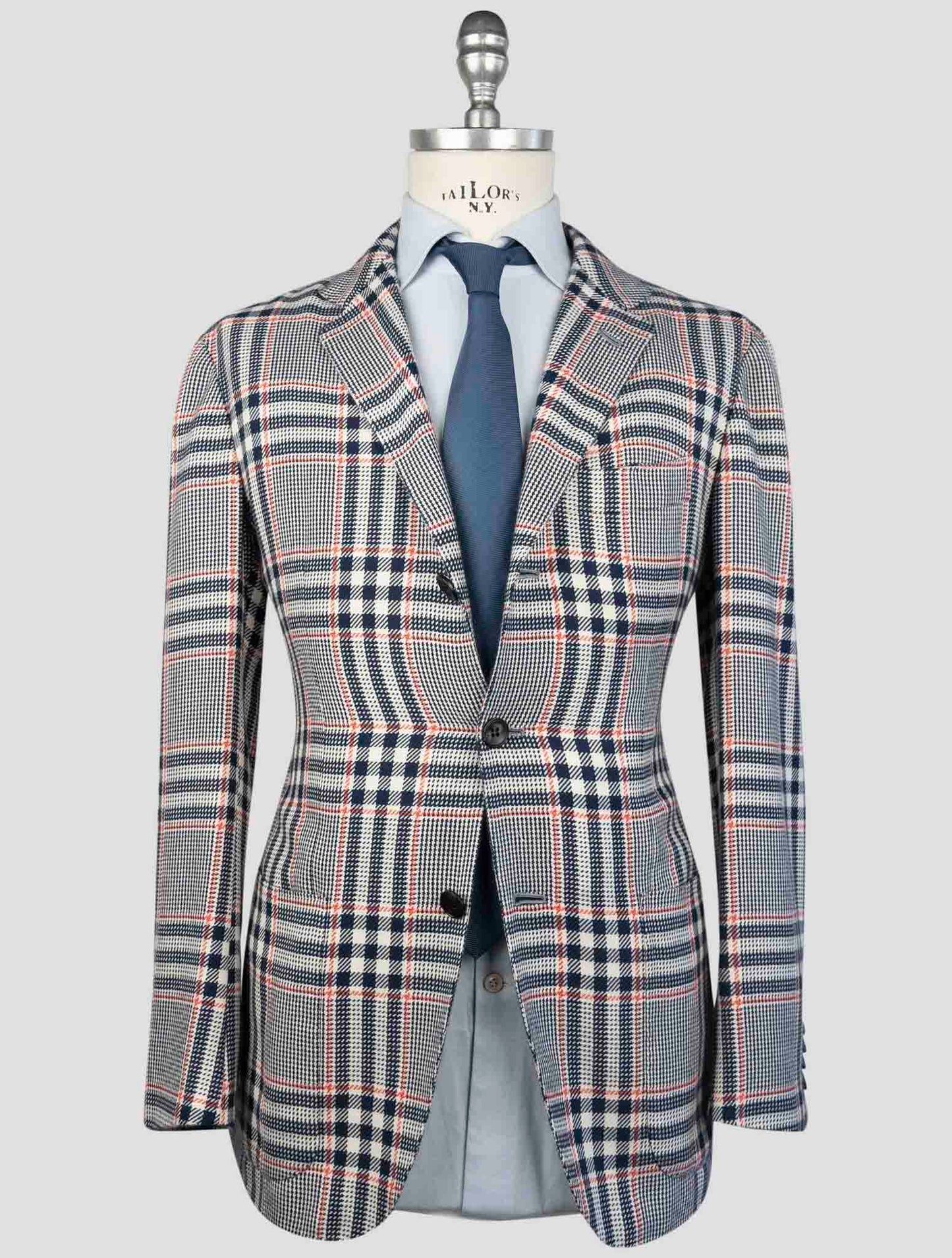 Kiton Multicolor Cashmere Blazer