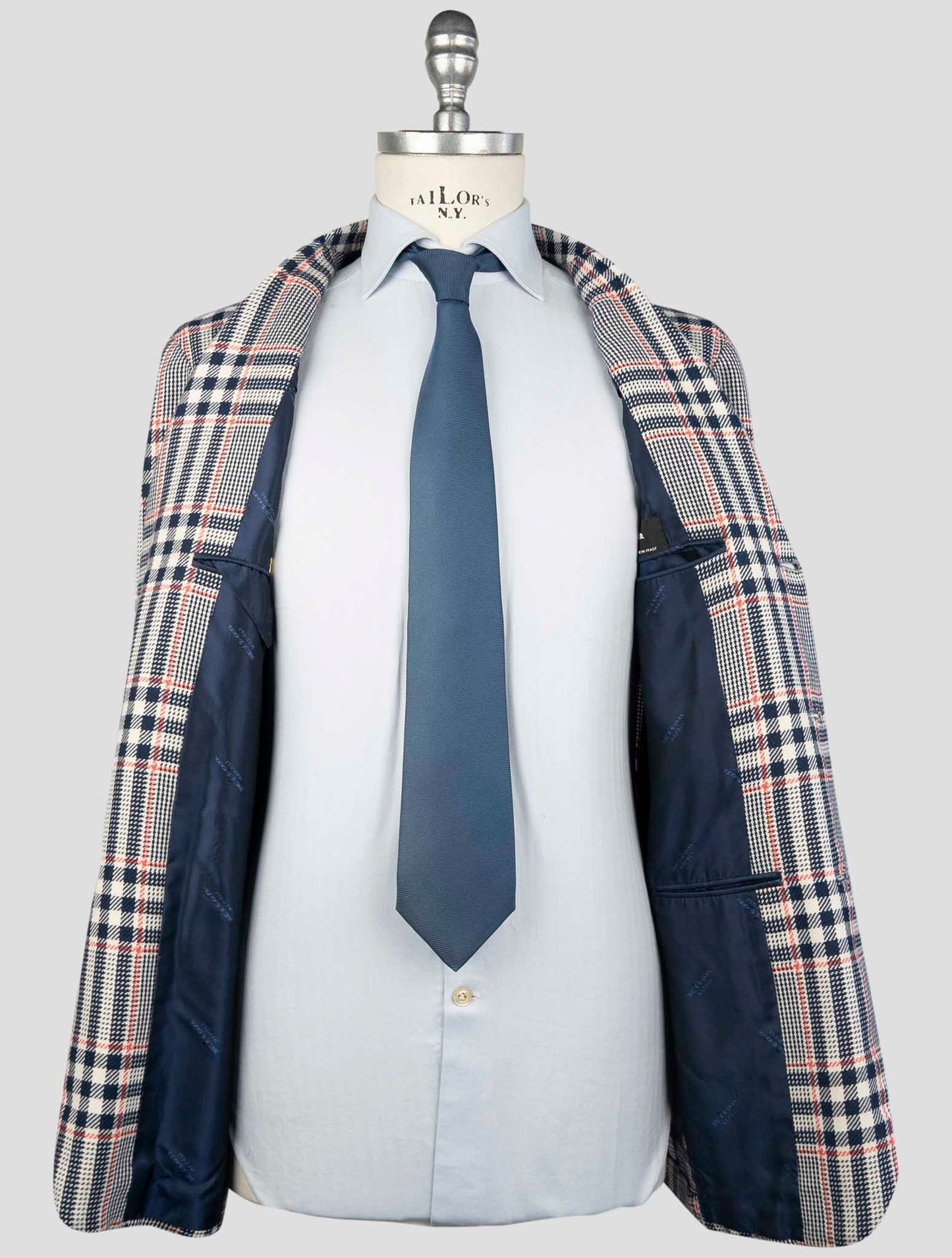 Kiton Multicolor Cashmere Blazer