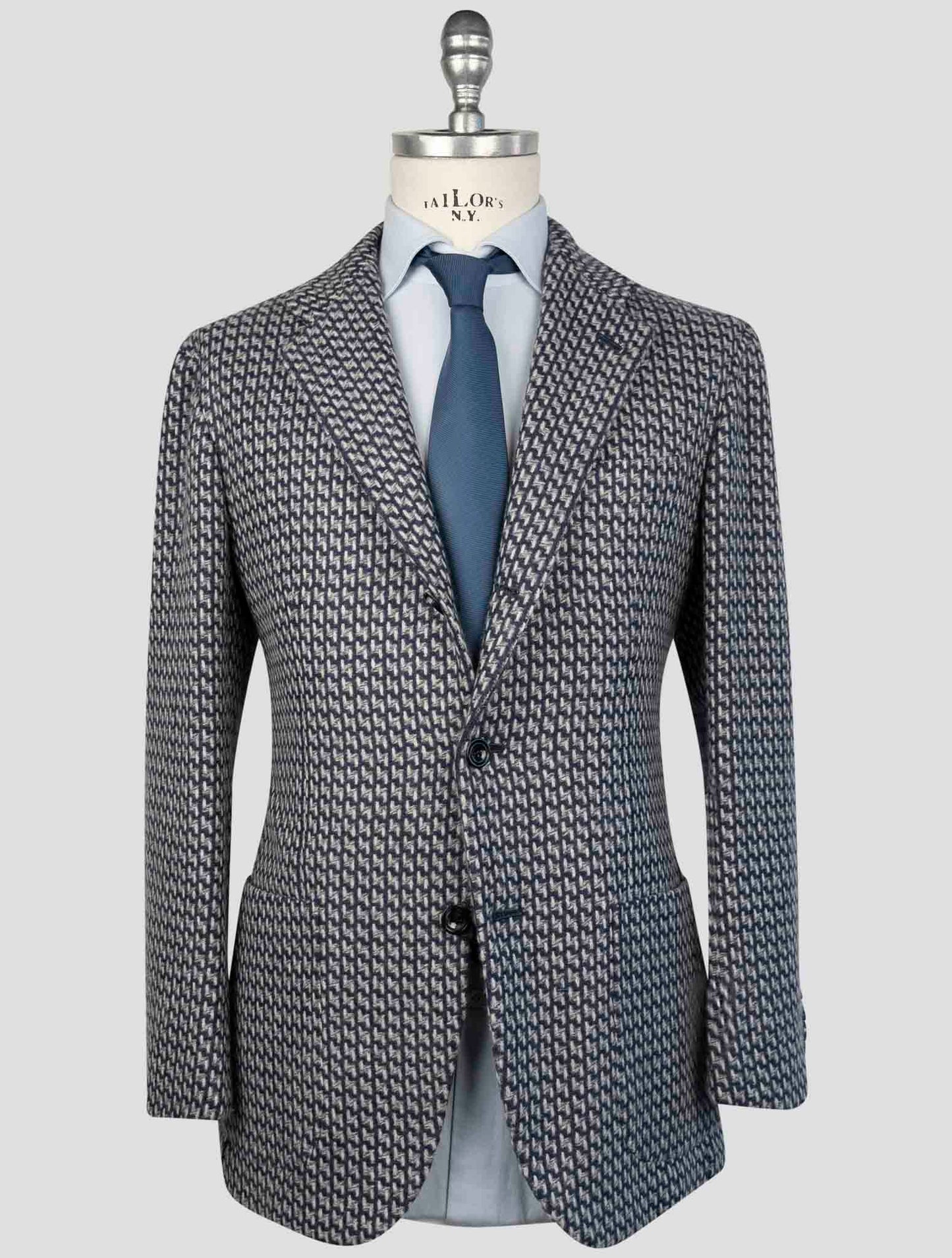 Kiton Multicolor Cashmere Blazer
