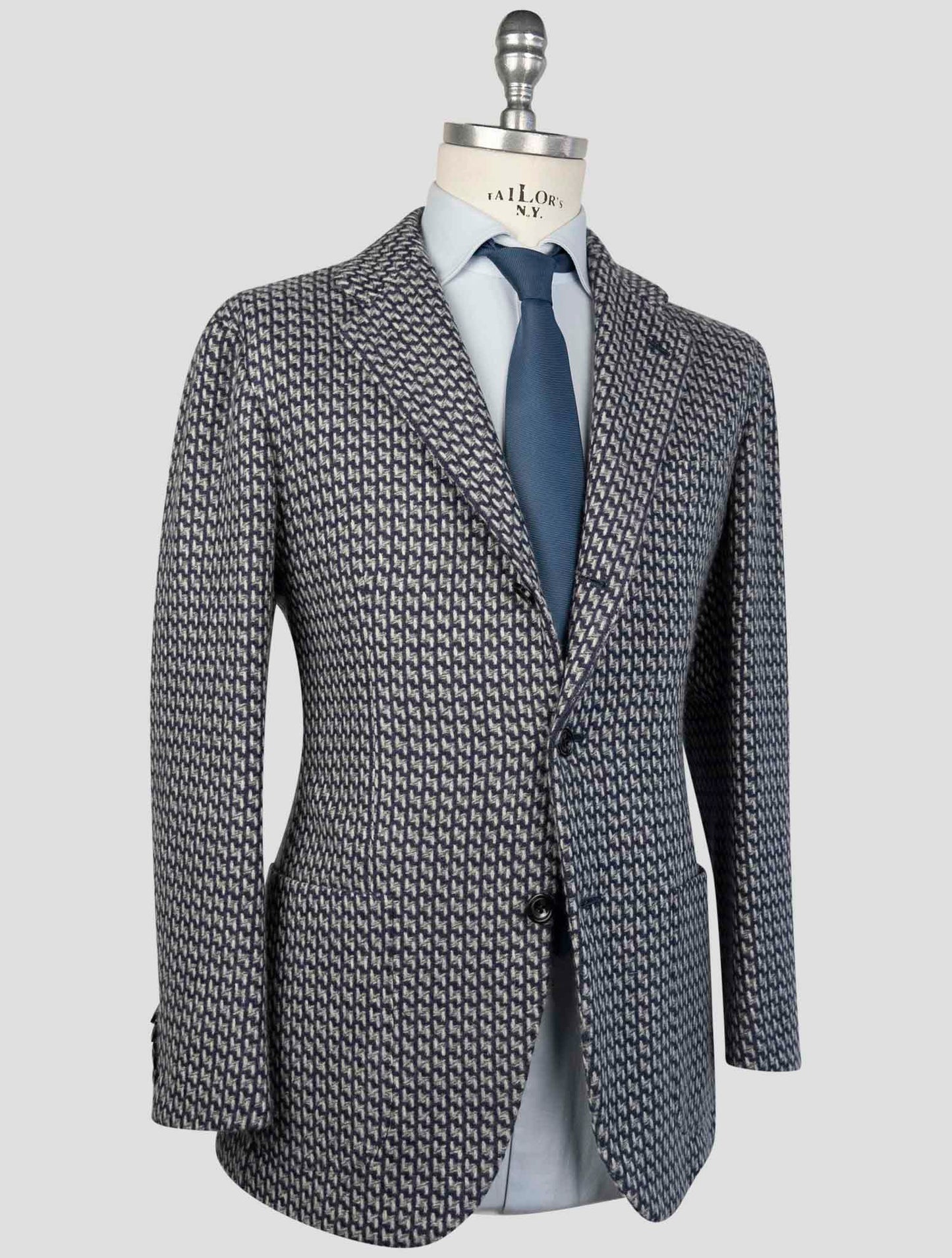 Kiton Multicolor Cashmere Blazer