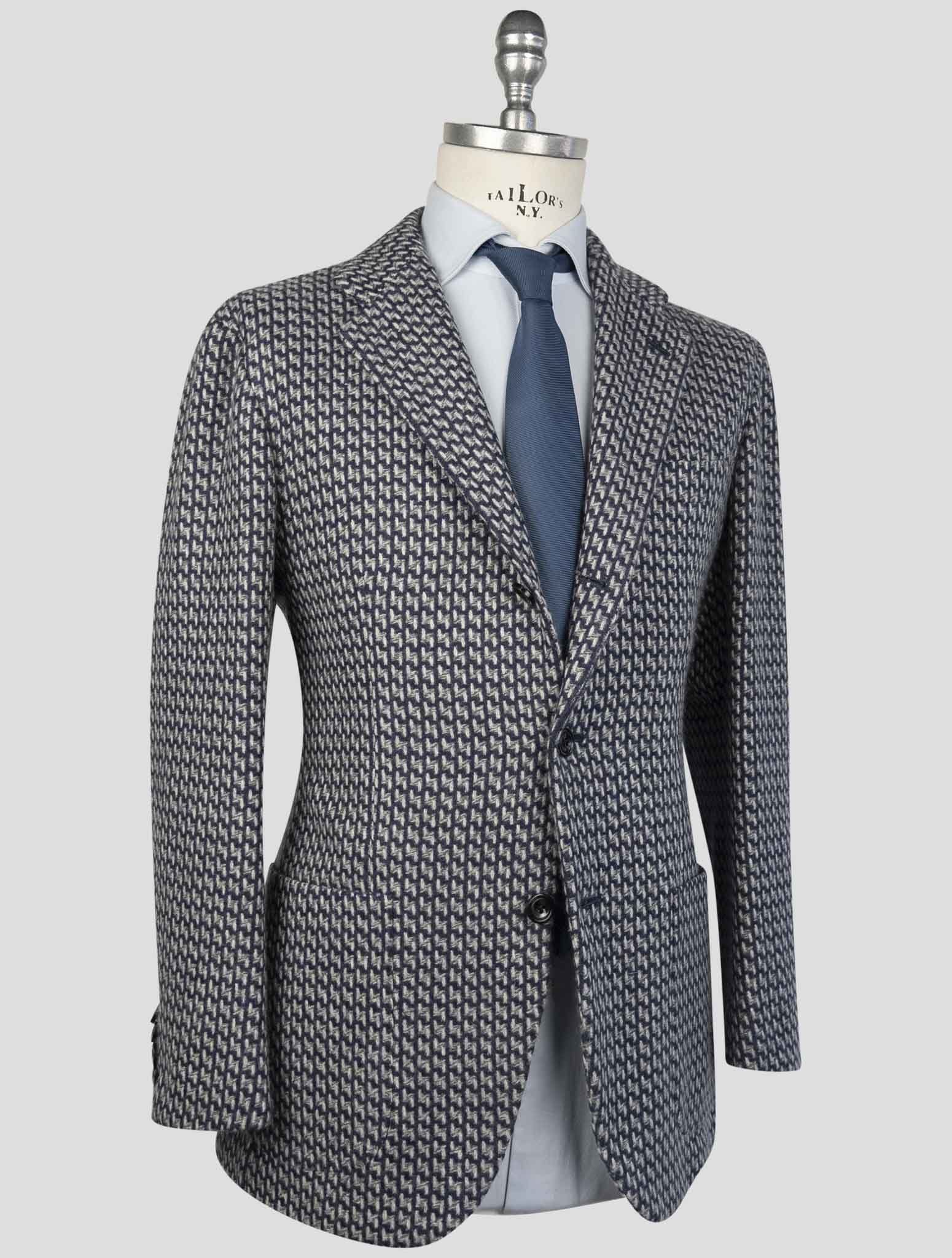 Kiton Multicolor Cashmere Blazer