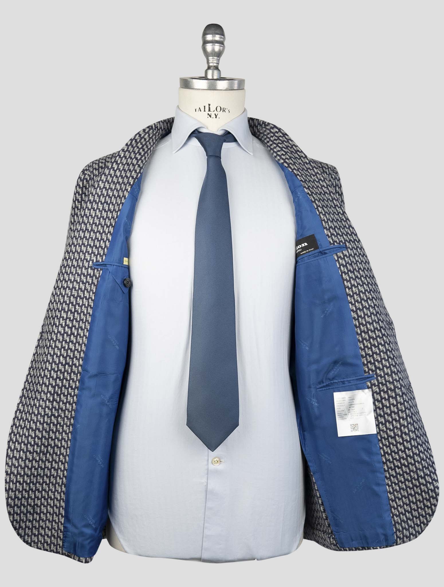 Kiton Multicolor Cashmere Blazer