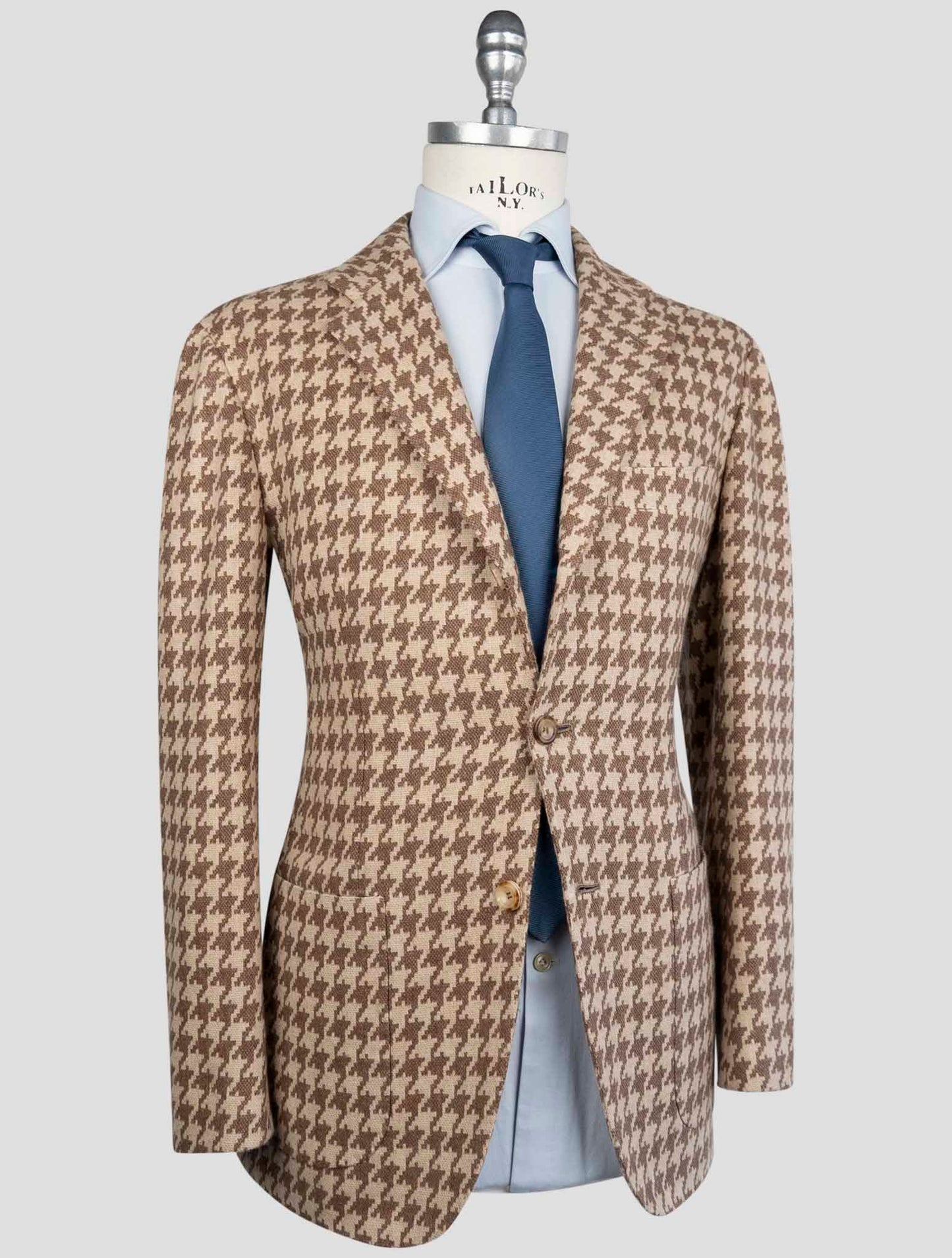 Kiton Brown Cashmere Blazer