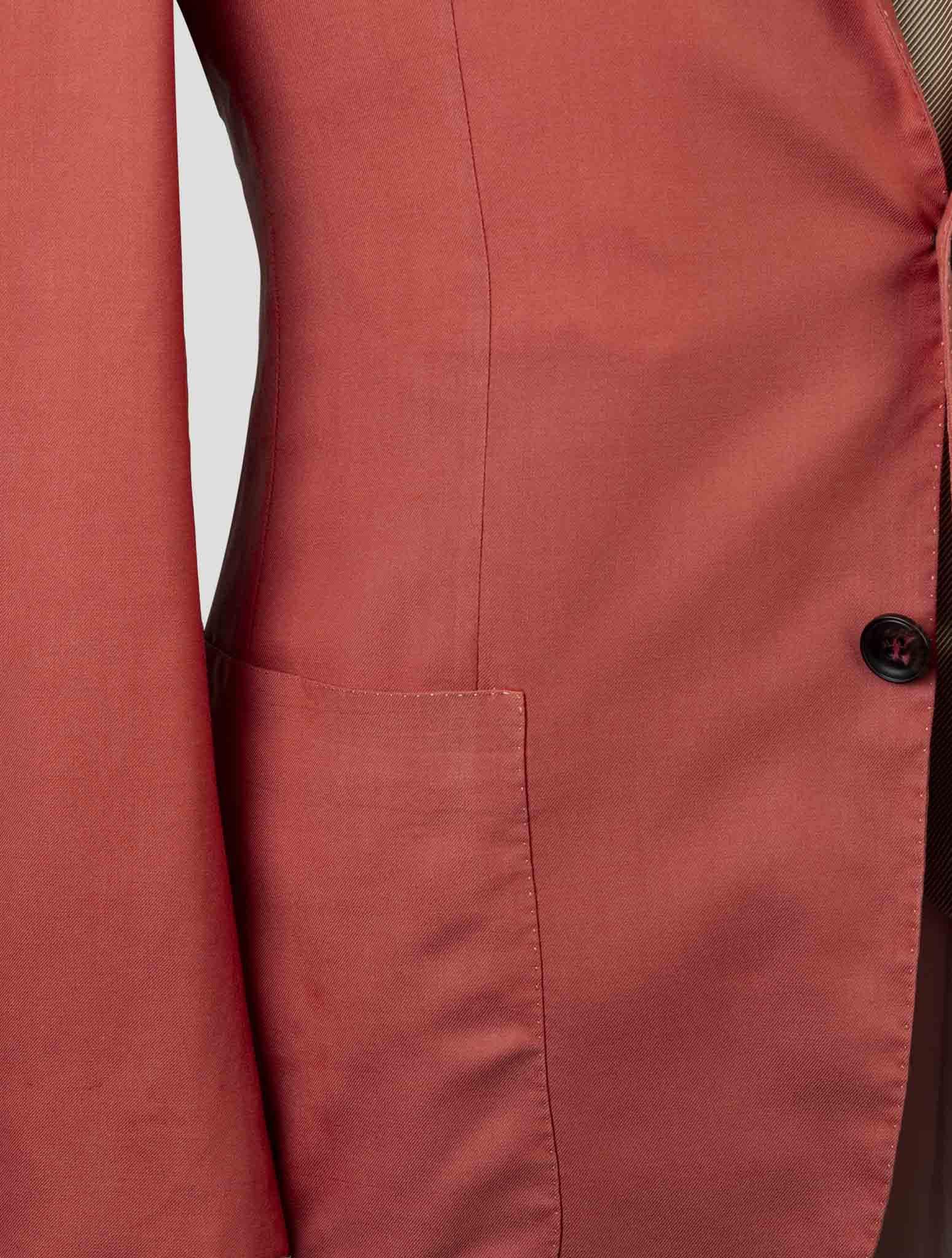 Kiton Red Cashmere  Blazer