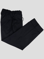 Kiton Blue Pa Wool Pants