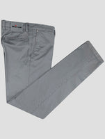 Kiton Gray Cotton Ea Pants