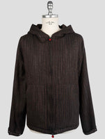 Kiton Brown Cashmere Virgin wool Silk Linen Sweater