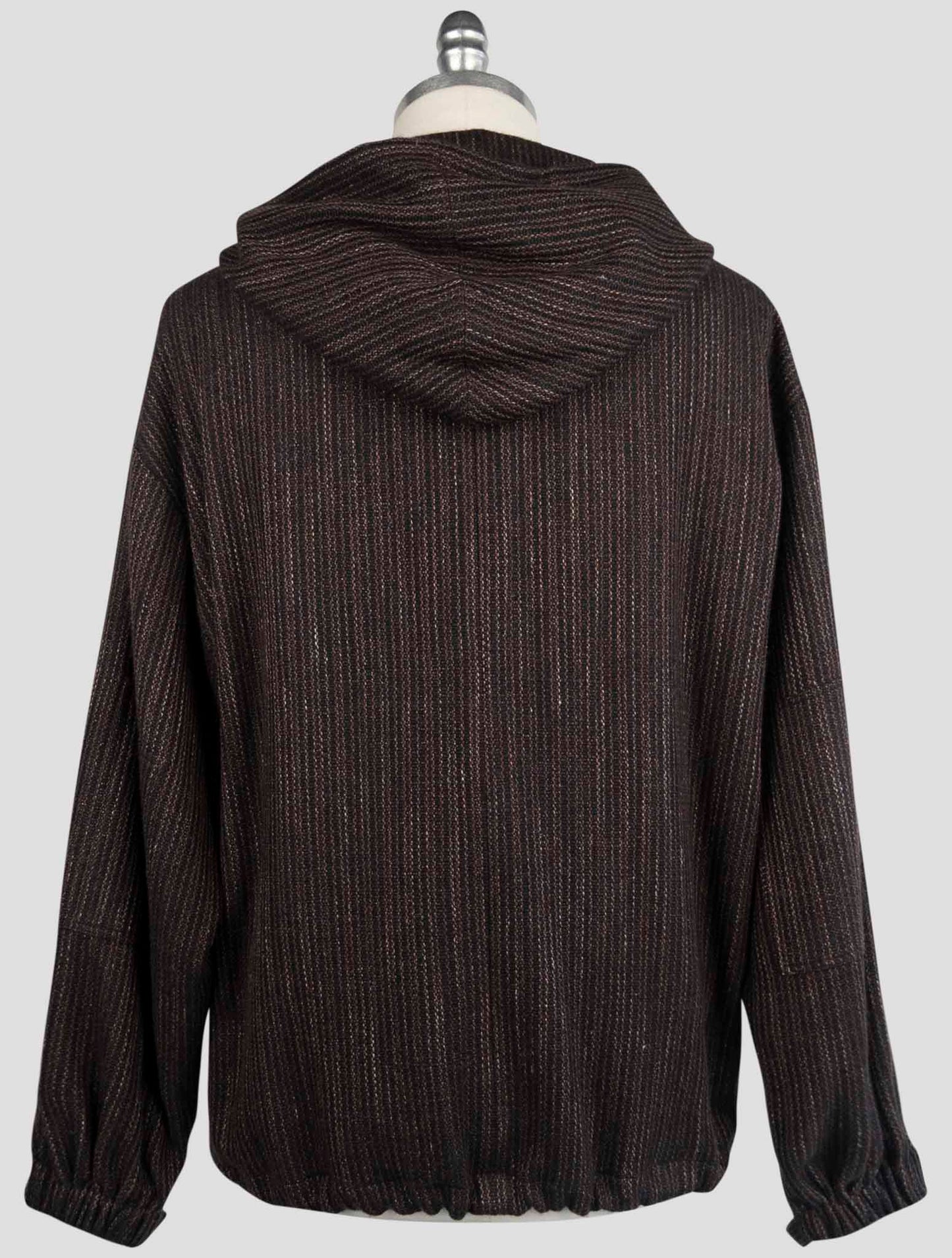 Kiton Brown Cashmere Virgin wool Silk Linen Sweater