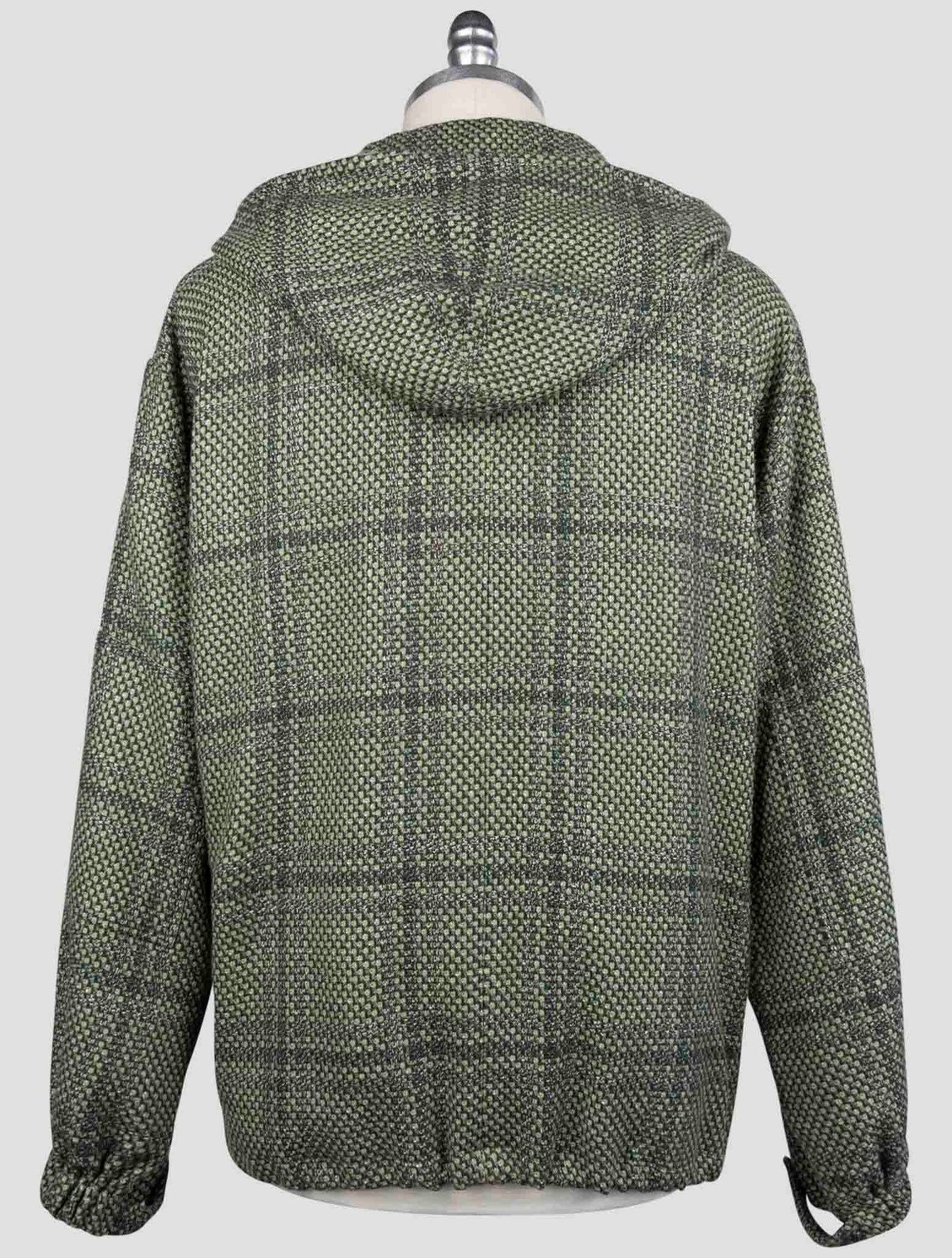 Kiton Green Cashmere Virgin wool Silk Linen Sweater