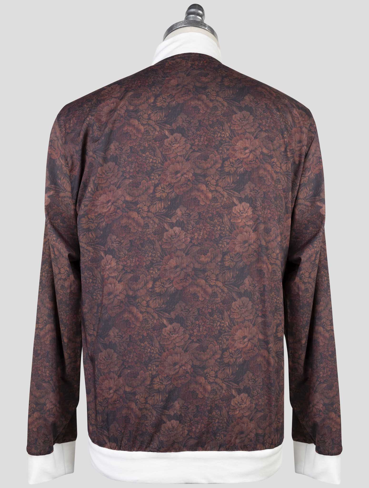 Kiton Burgundy Cotton Coat