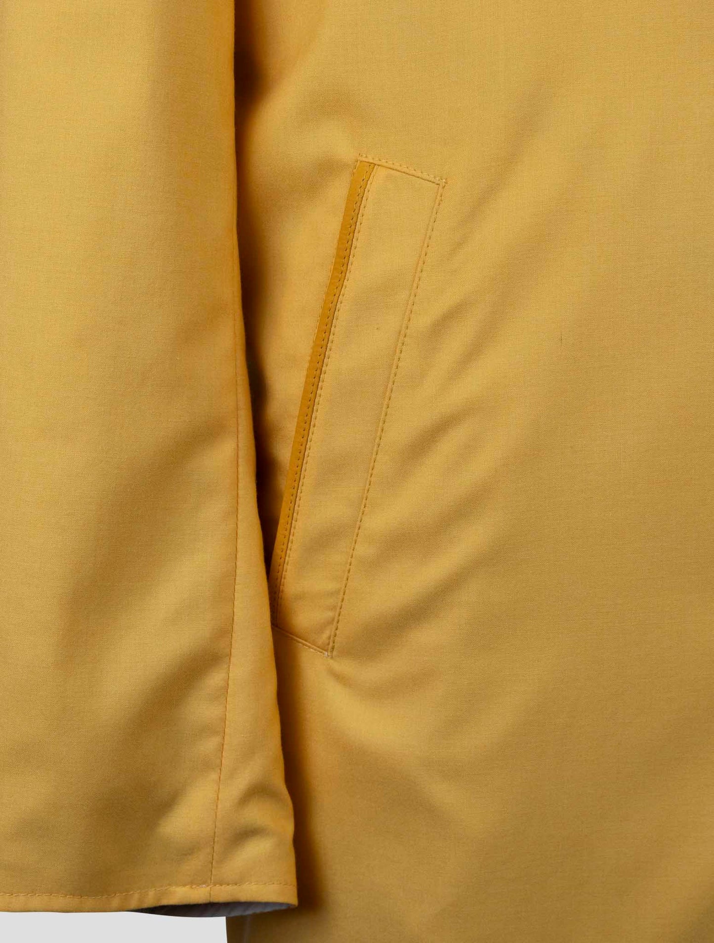 Kiton Yellow Beige Cashmere Silk Reverse Overcoat