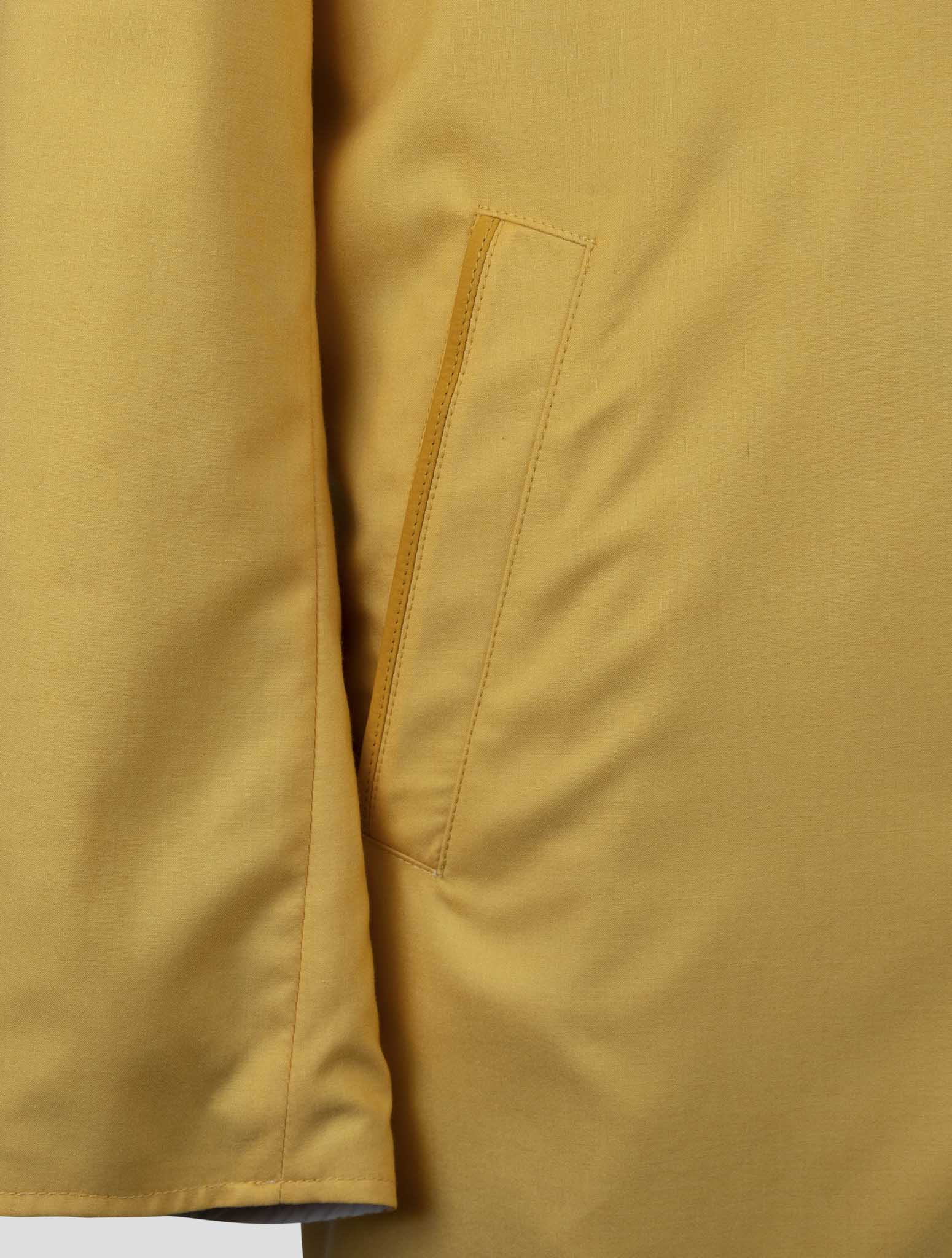 Kiton Yellow Beige Cashmere Silk Reverse Overcoat