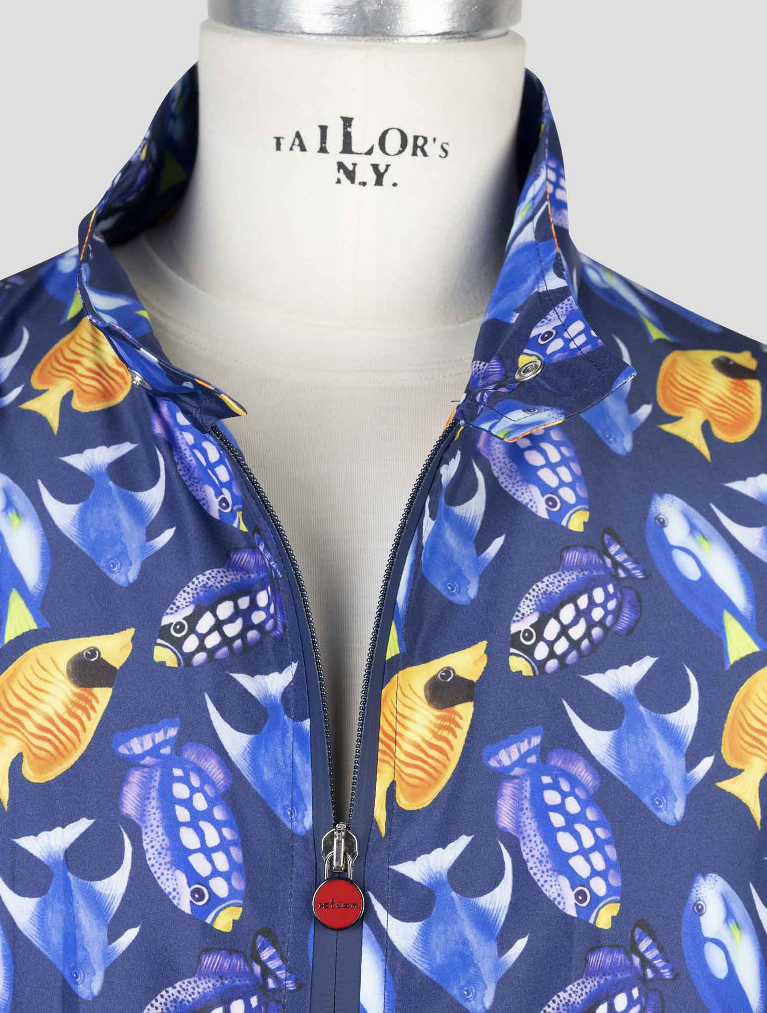 Kiton Multicolor Pl Coat