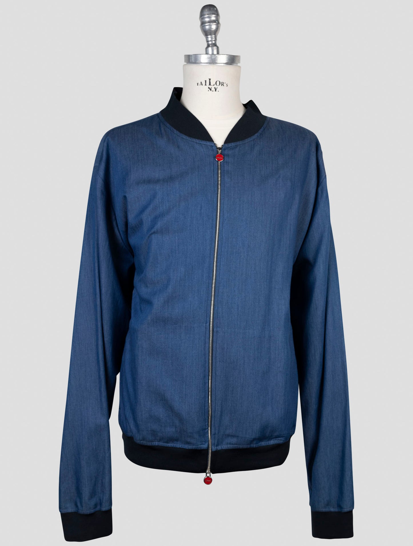 Kiton Denim Cotton Coat