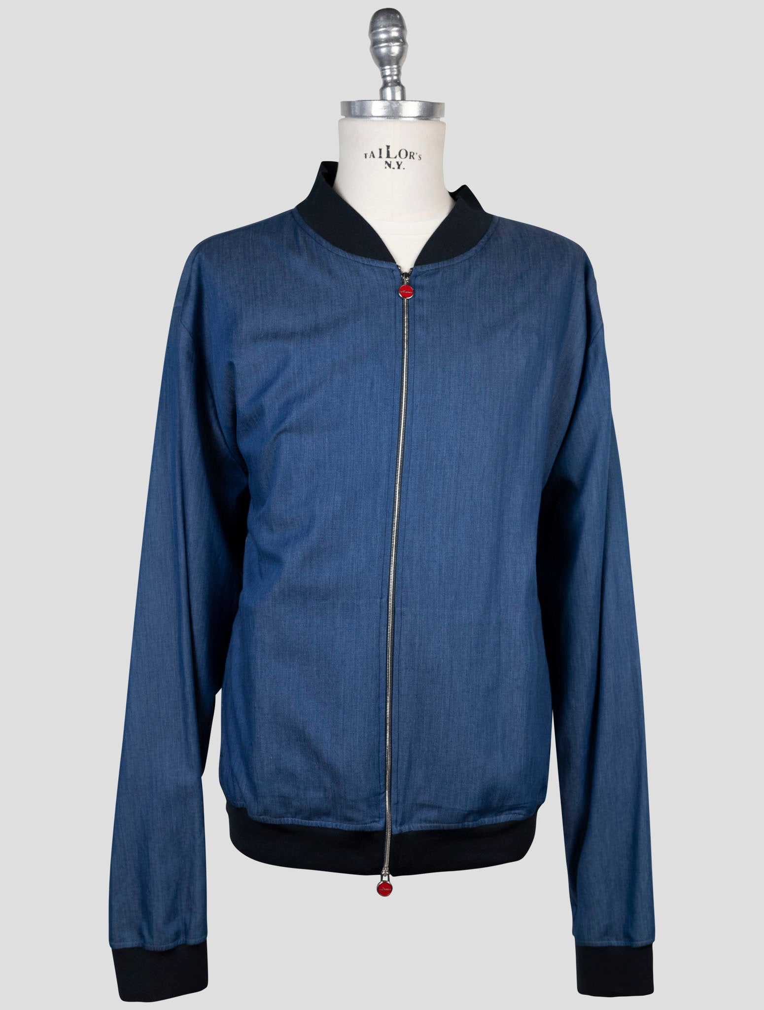 Kiton Denim Cotton Coat