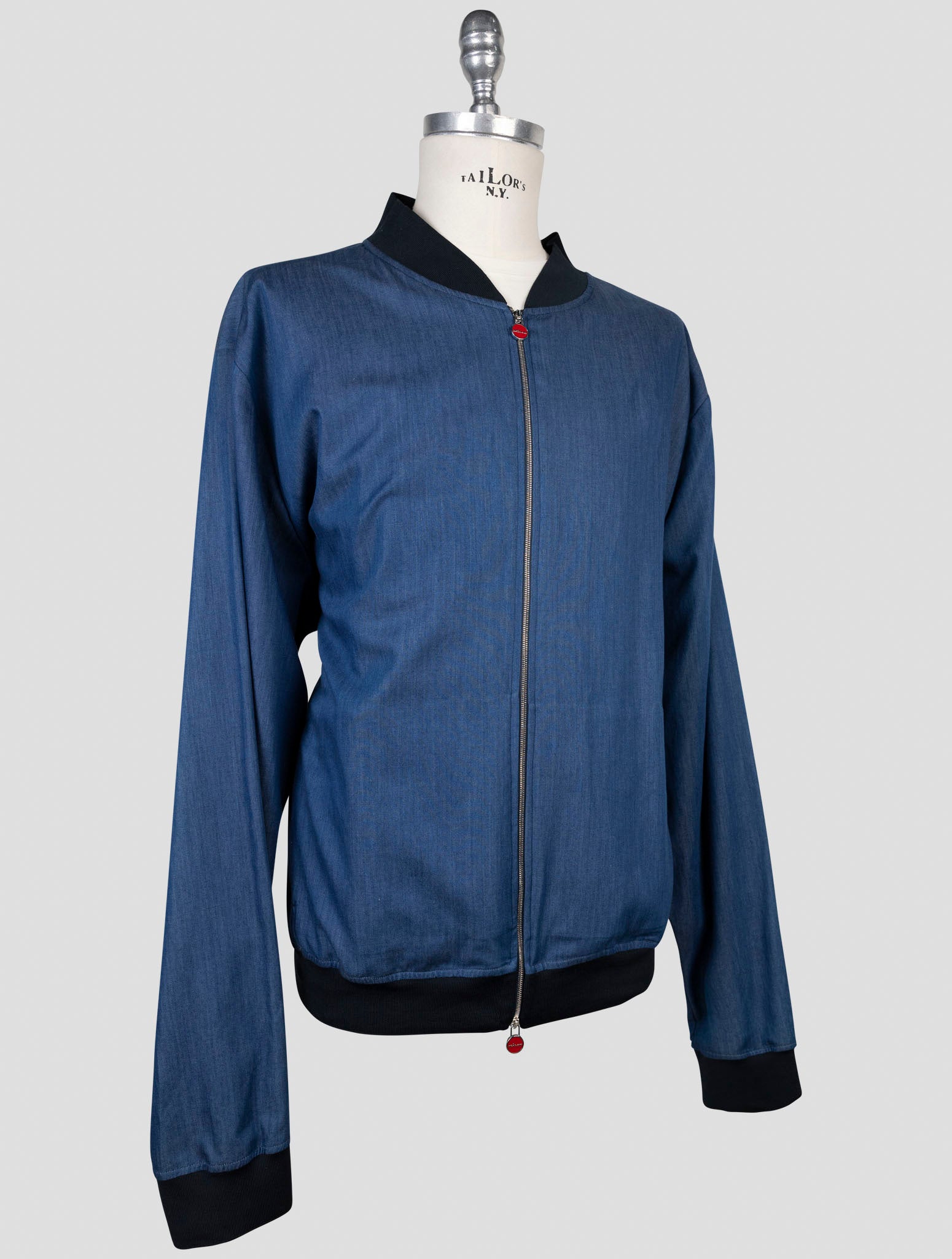 Kiton Denim Cotton Coat