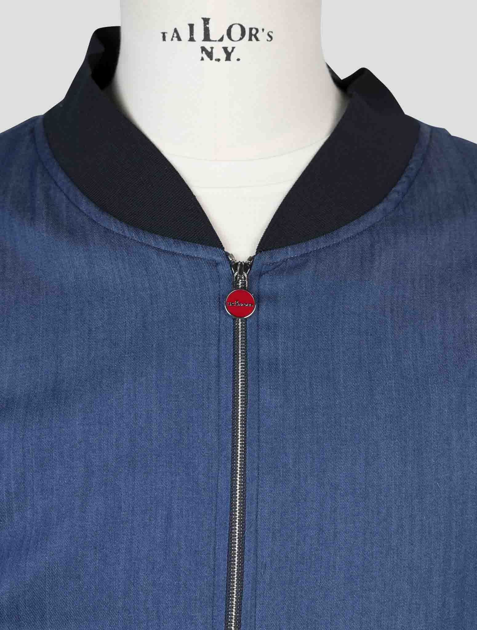 Kiton Denim Cotton Coat