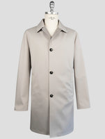 Kiton Taupe Pl Reverse Overcoat