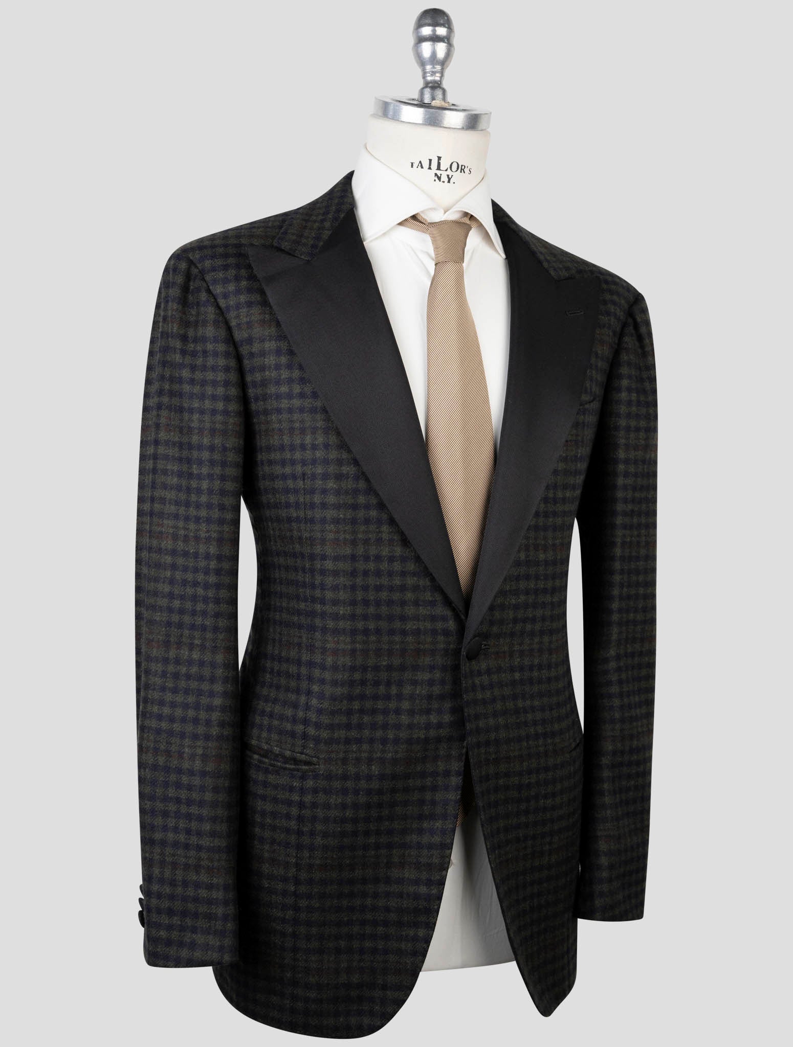 Kiton Multicolor Cashmere Vicuna Silk  Blazer Smoking