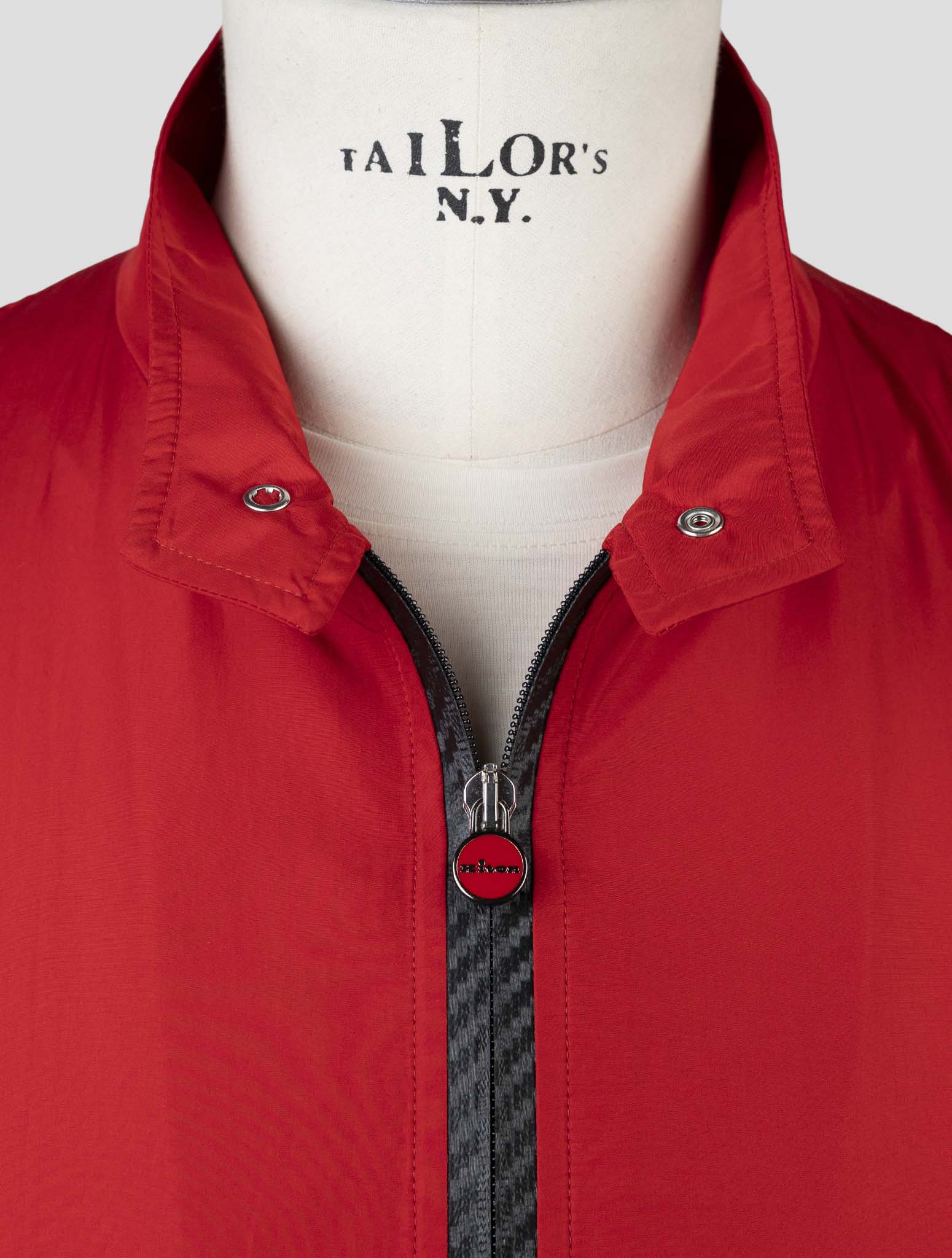 Kiton Red Pl Coat
