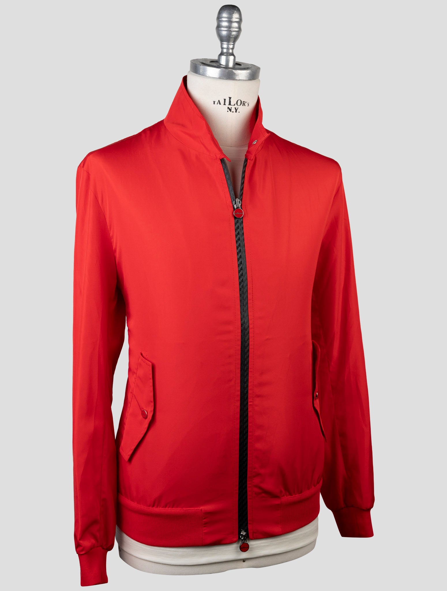 Kiton Red Pl Coat