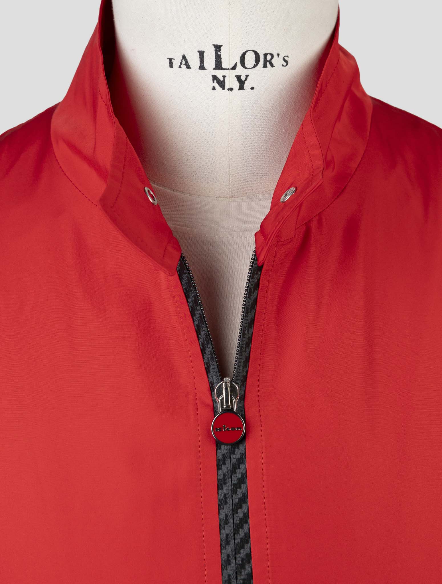 Kiton Red Pl Coat