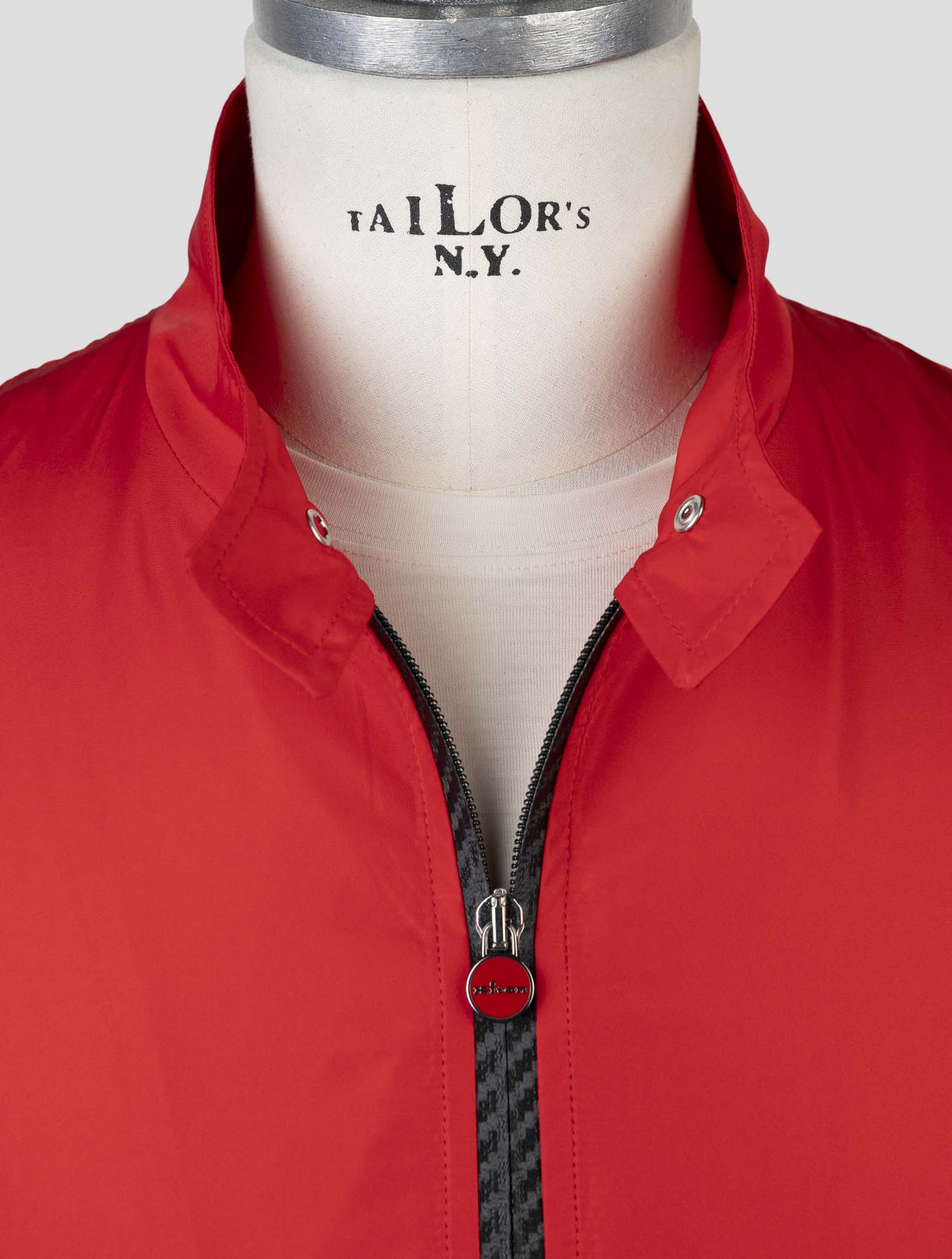 Kiton Red Pl Coat