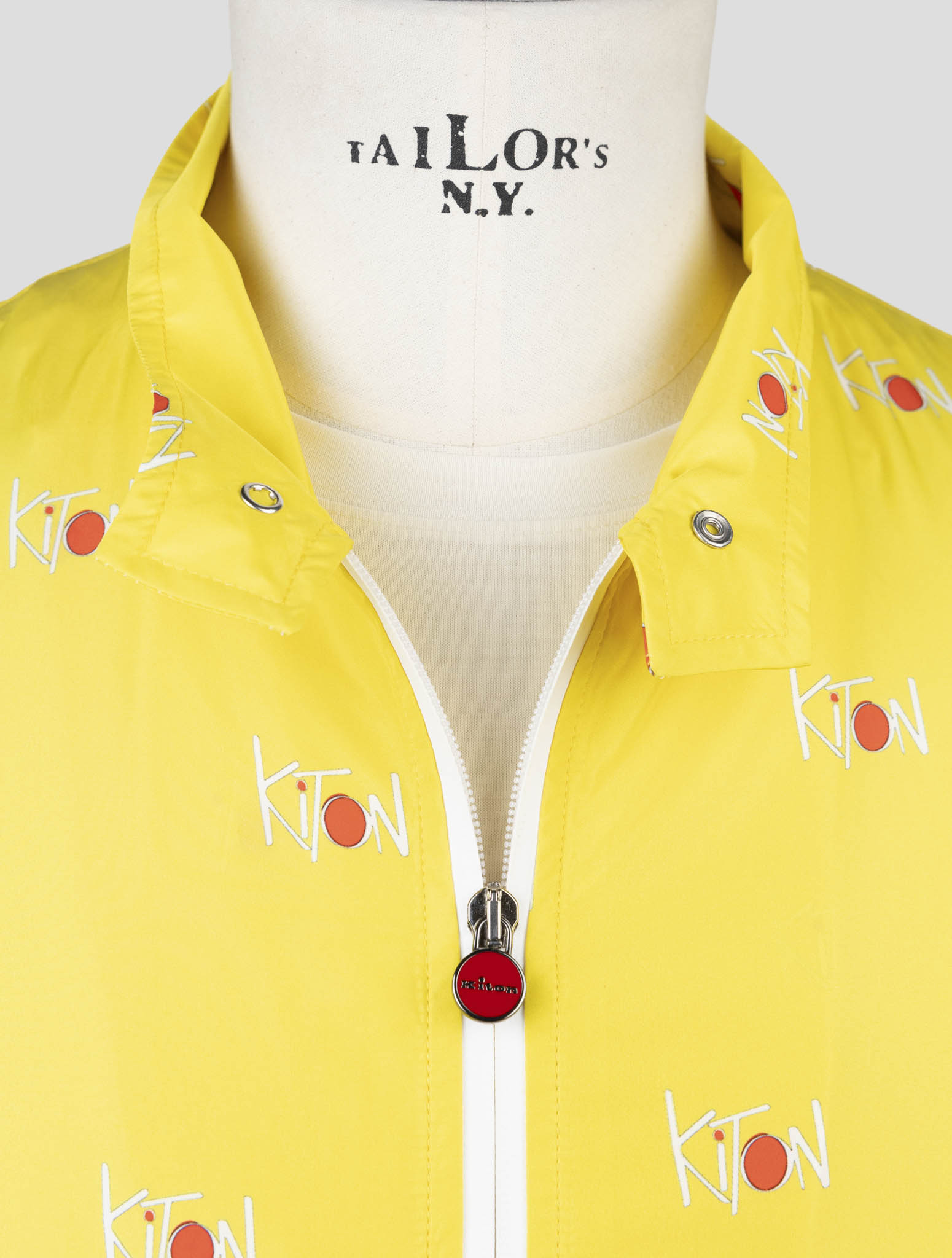 Kiton Yellow Pl Coat