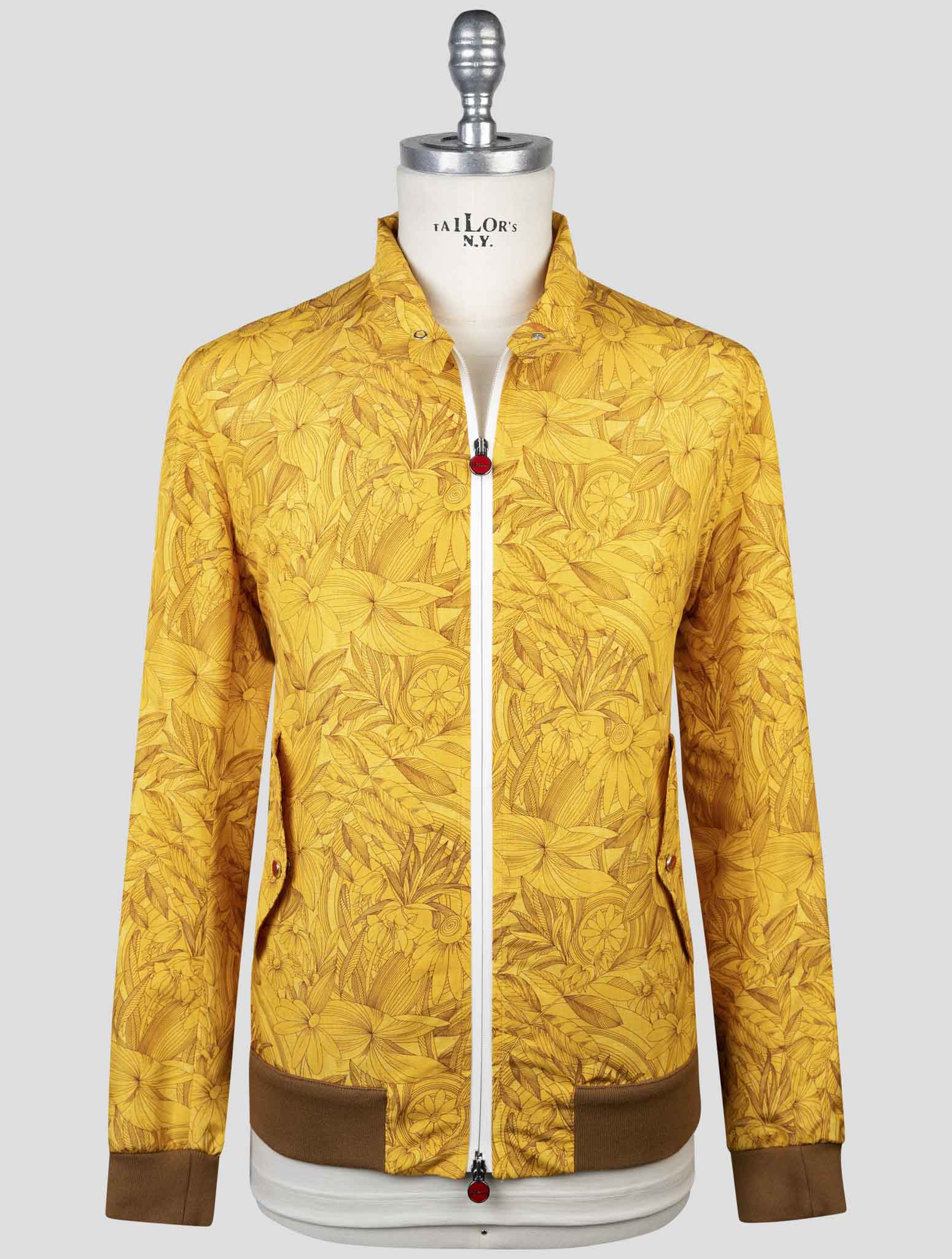 Kiton Yellow Pl Coat