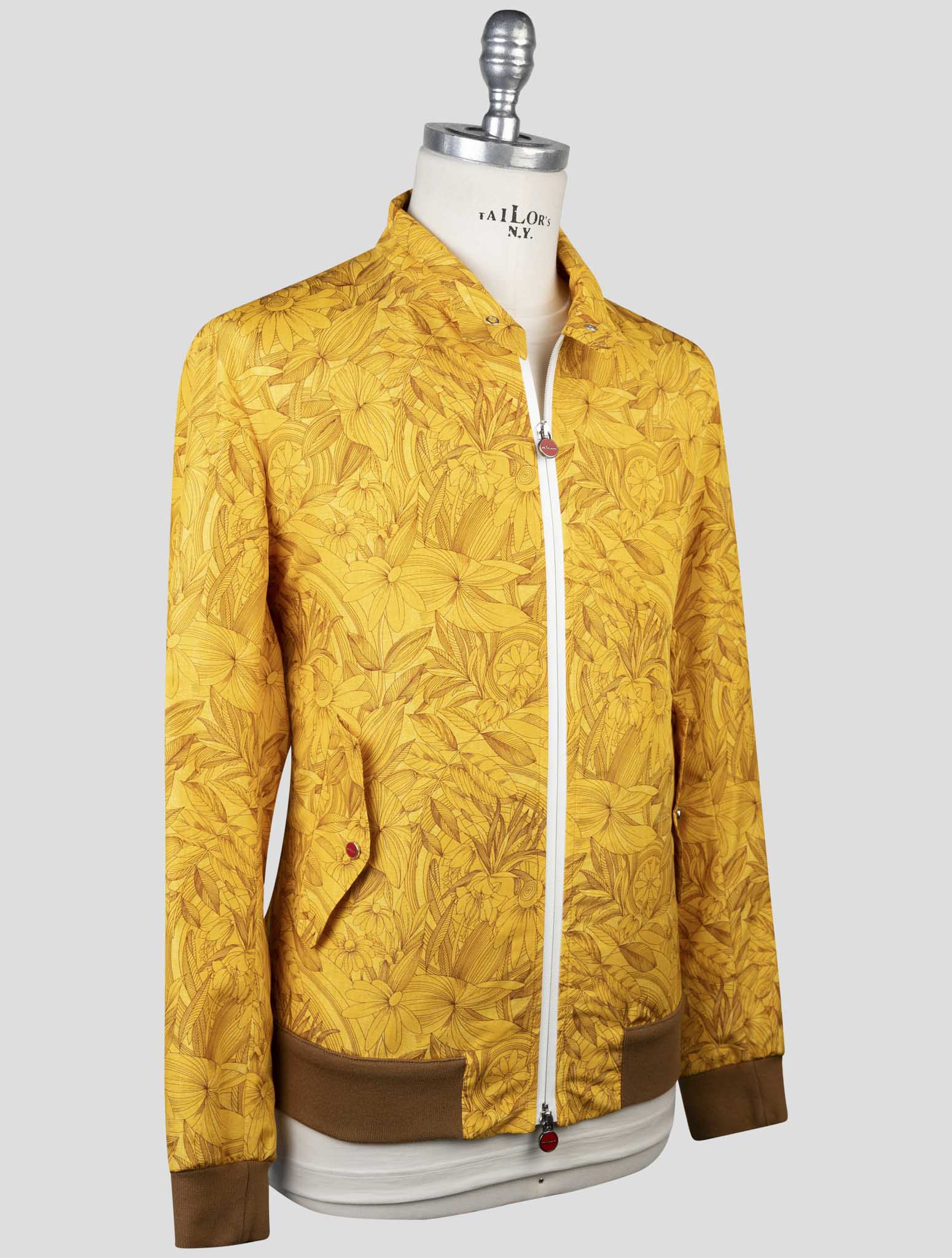 Kiton Yellow Pl Coat