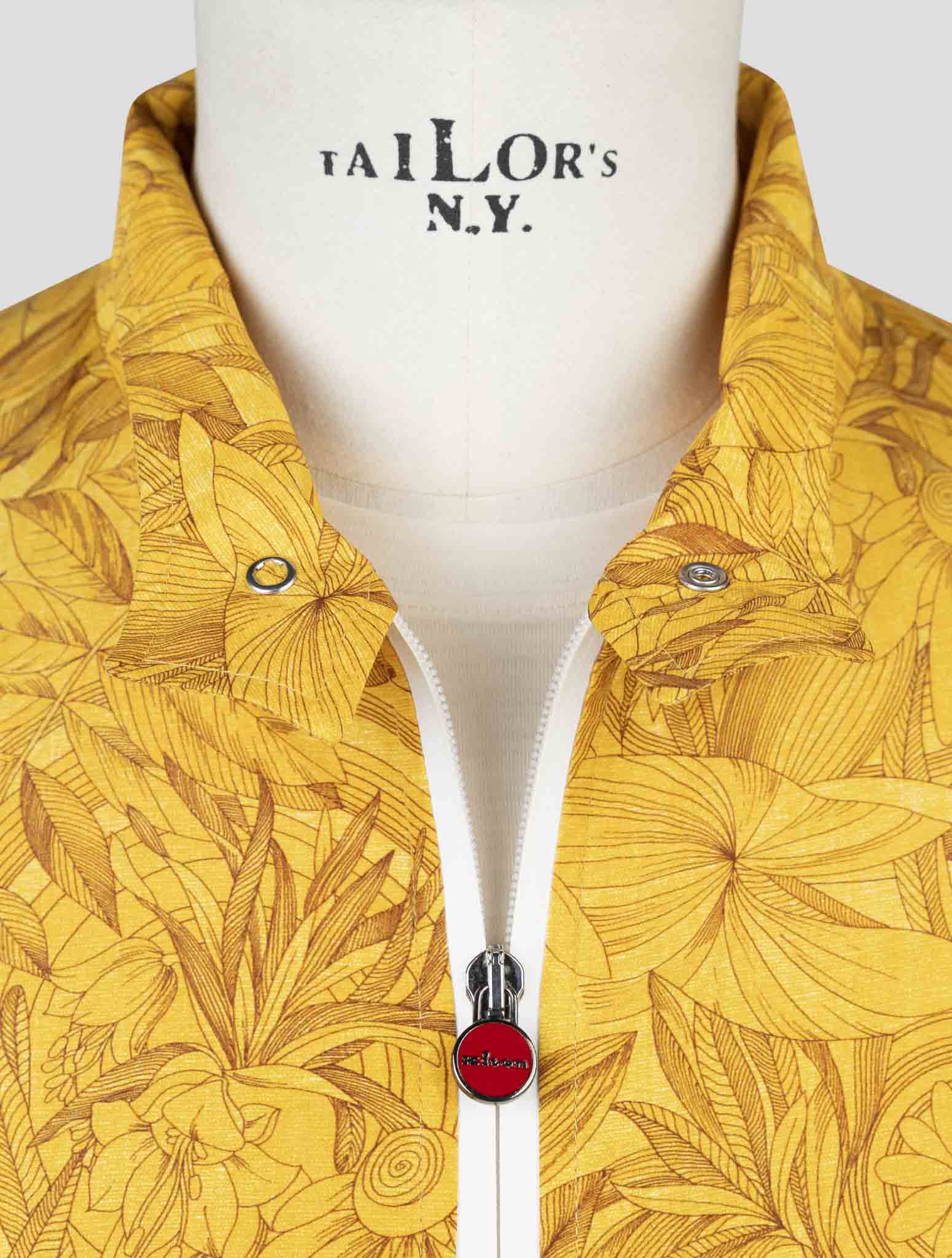 Kiton Yellow Pl Coat